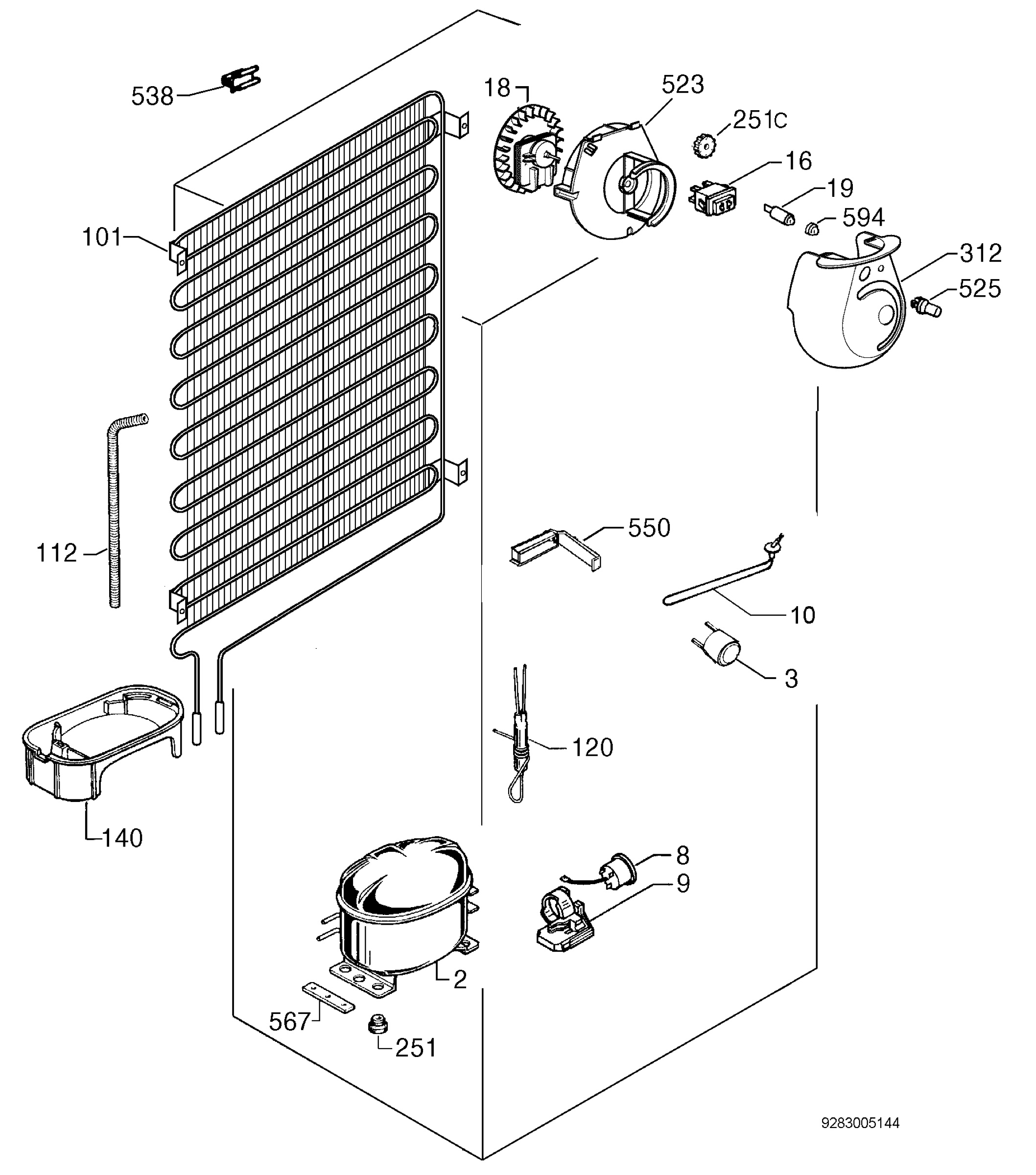 Cooling system 017