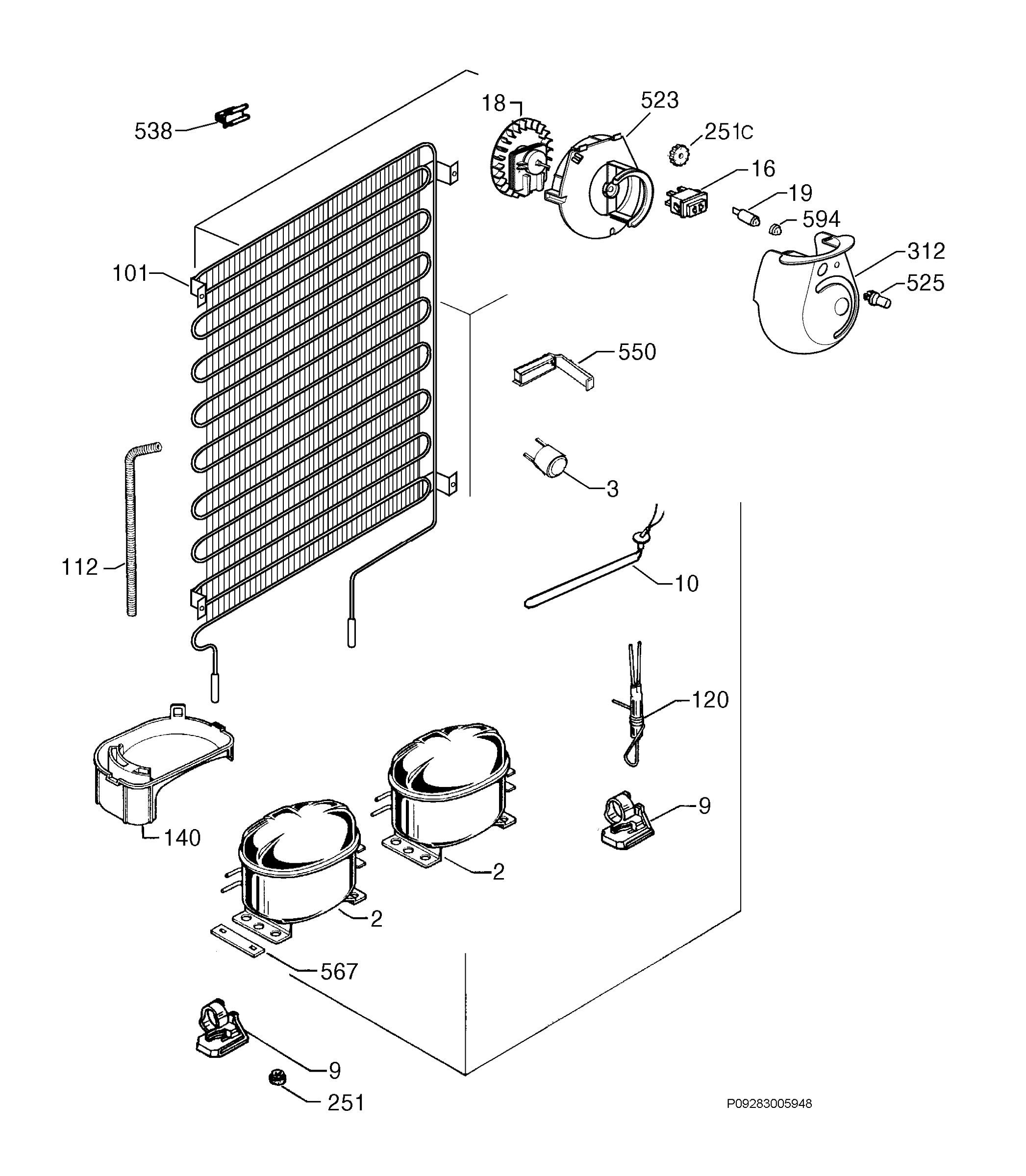 Cooling system 017