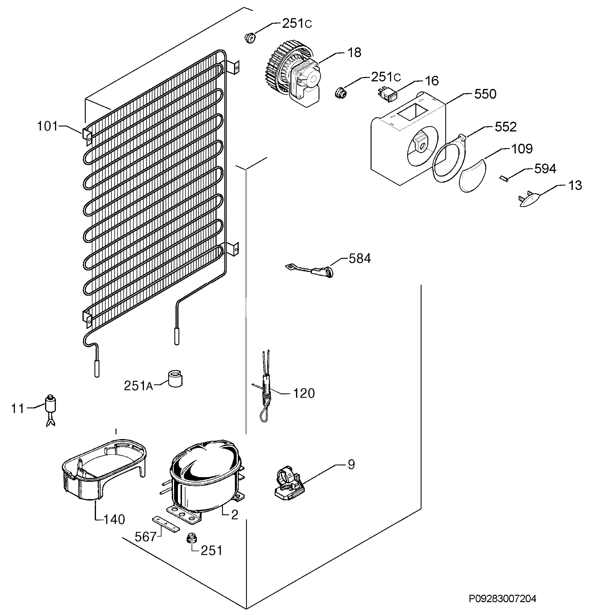 Cooling system 017