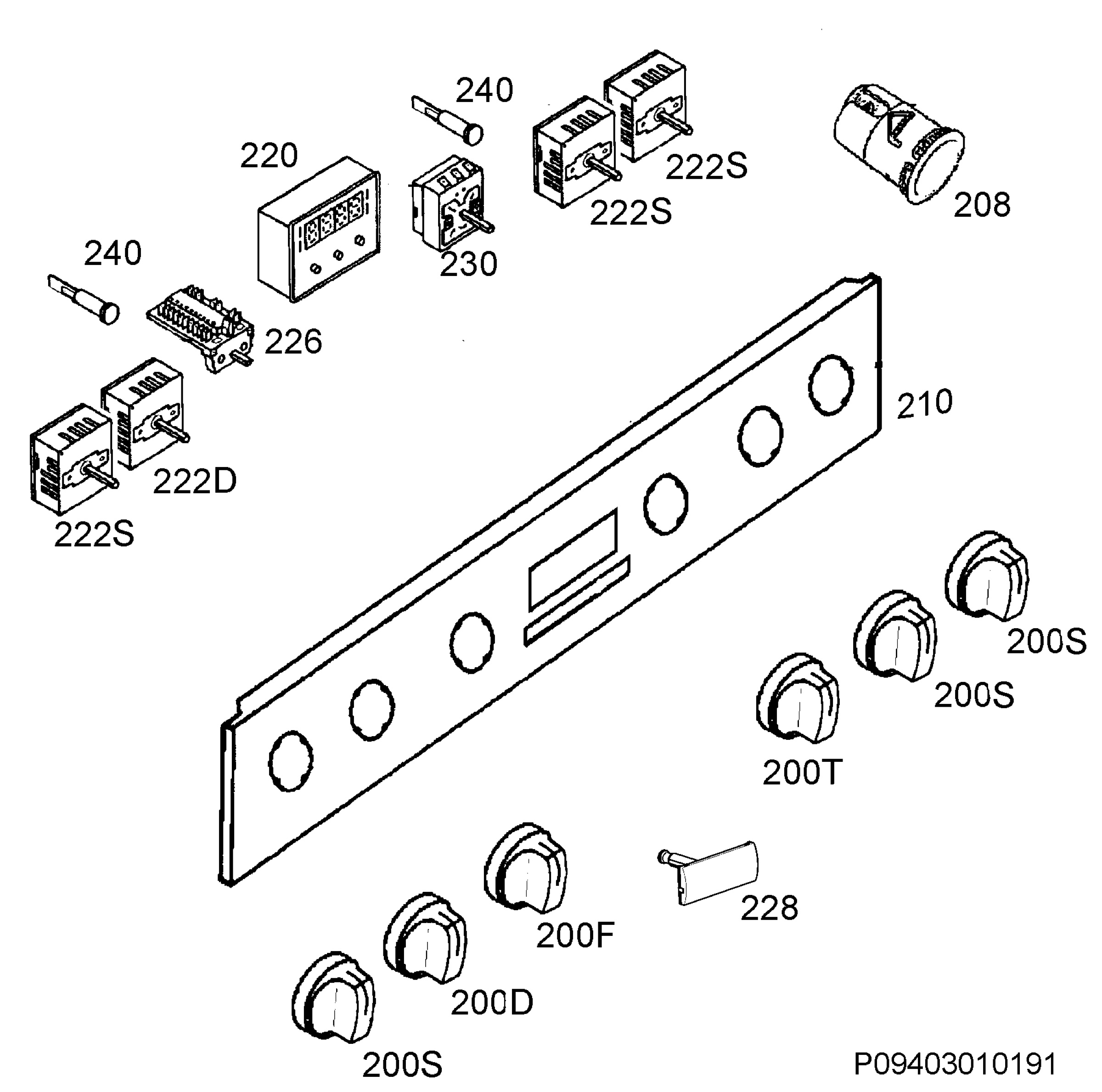 Command panel 037