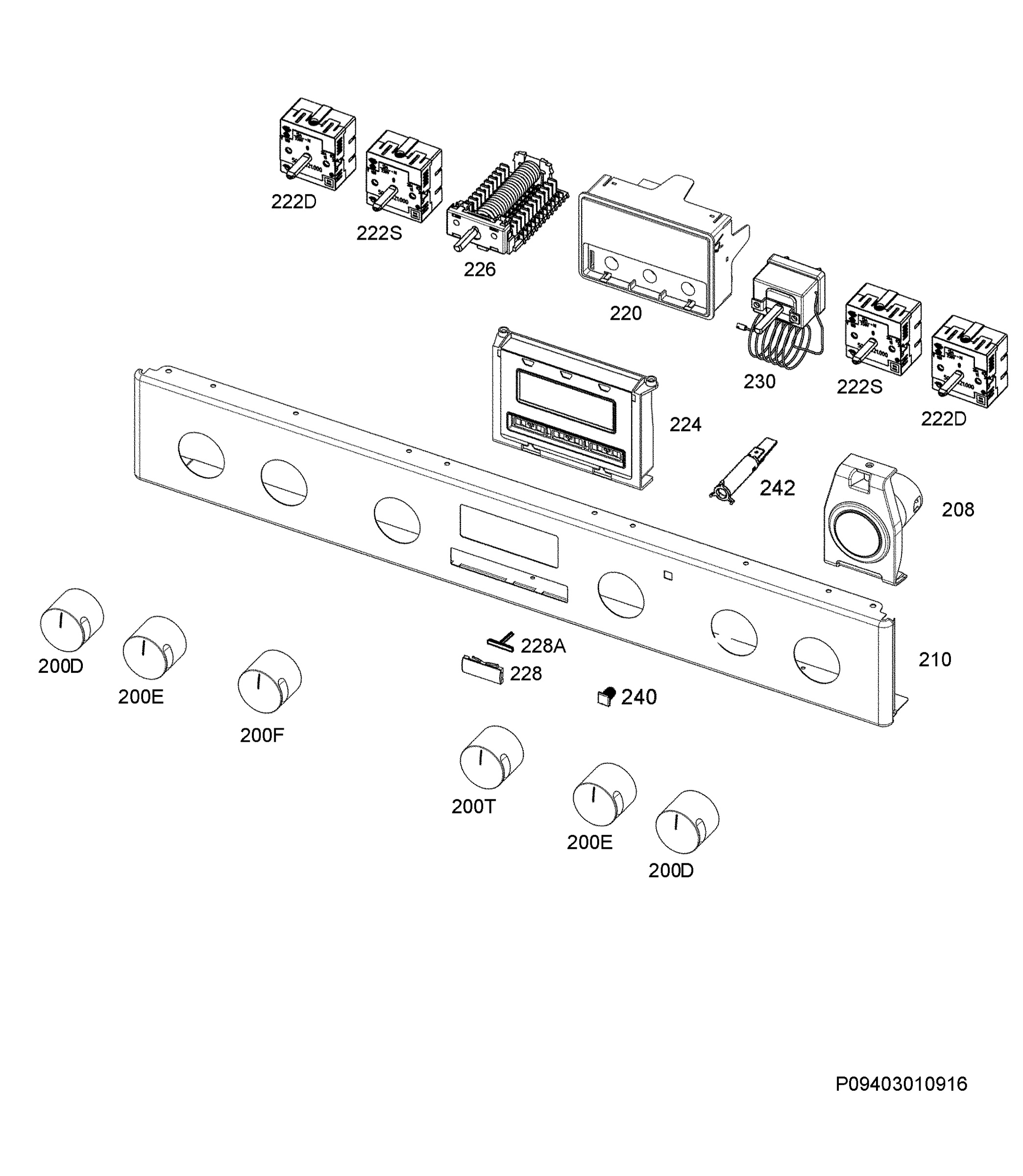 Command panel 037