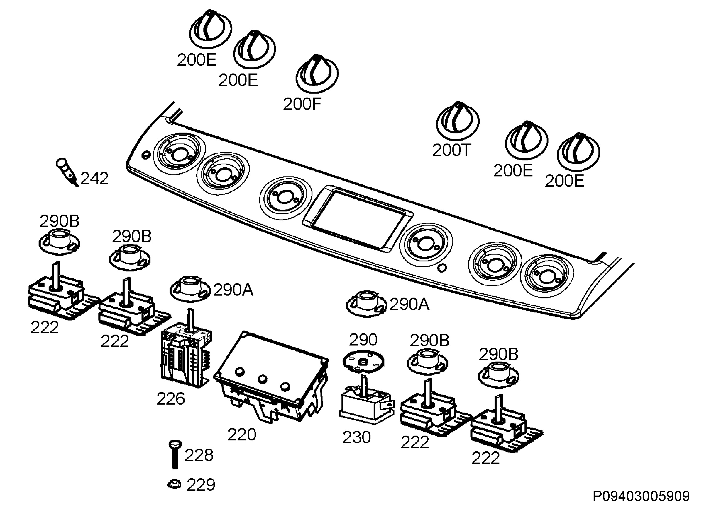 Command panel 037