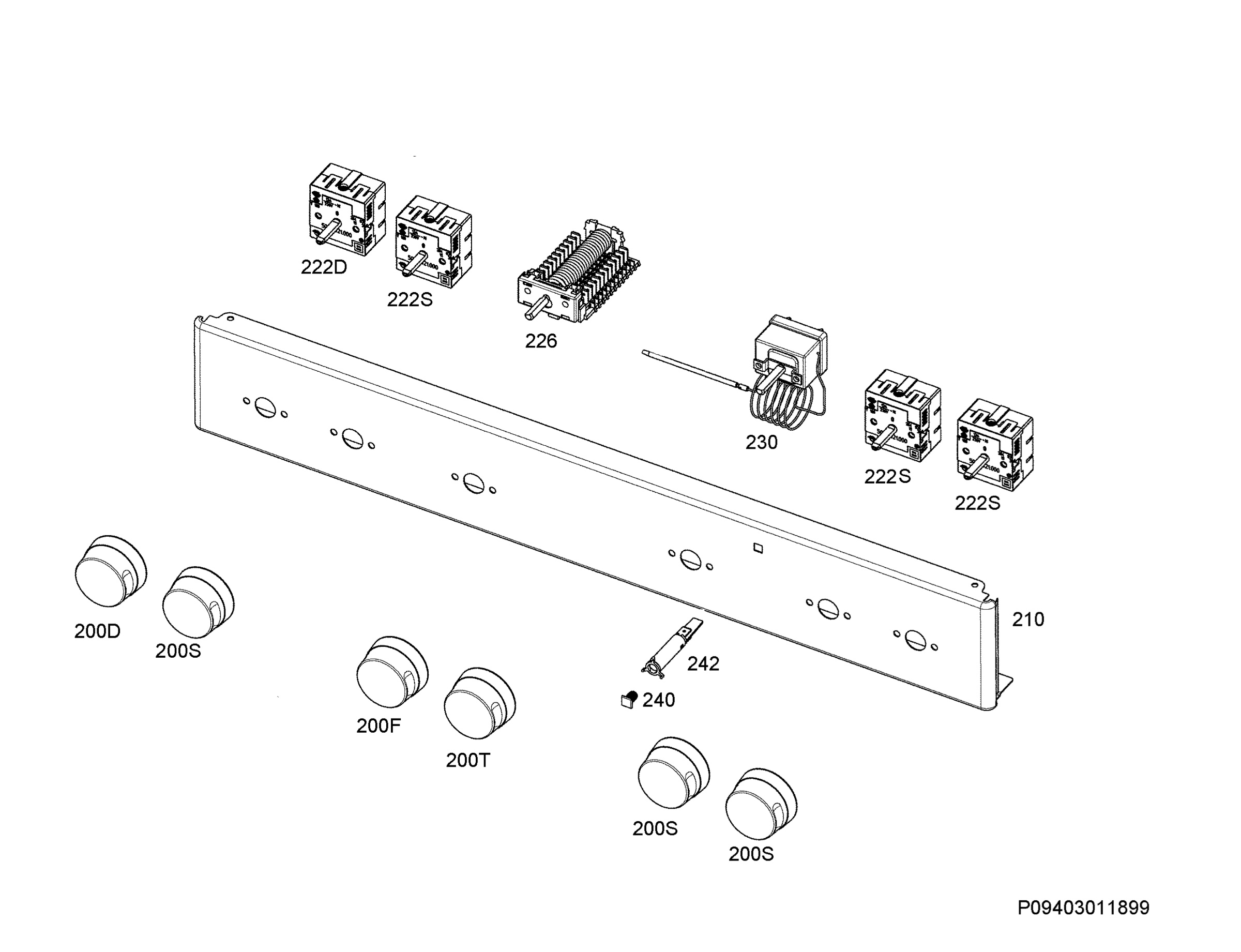 Command panel 037