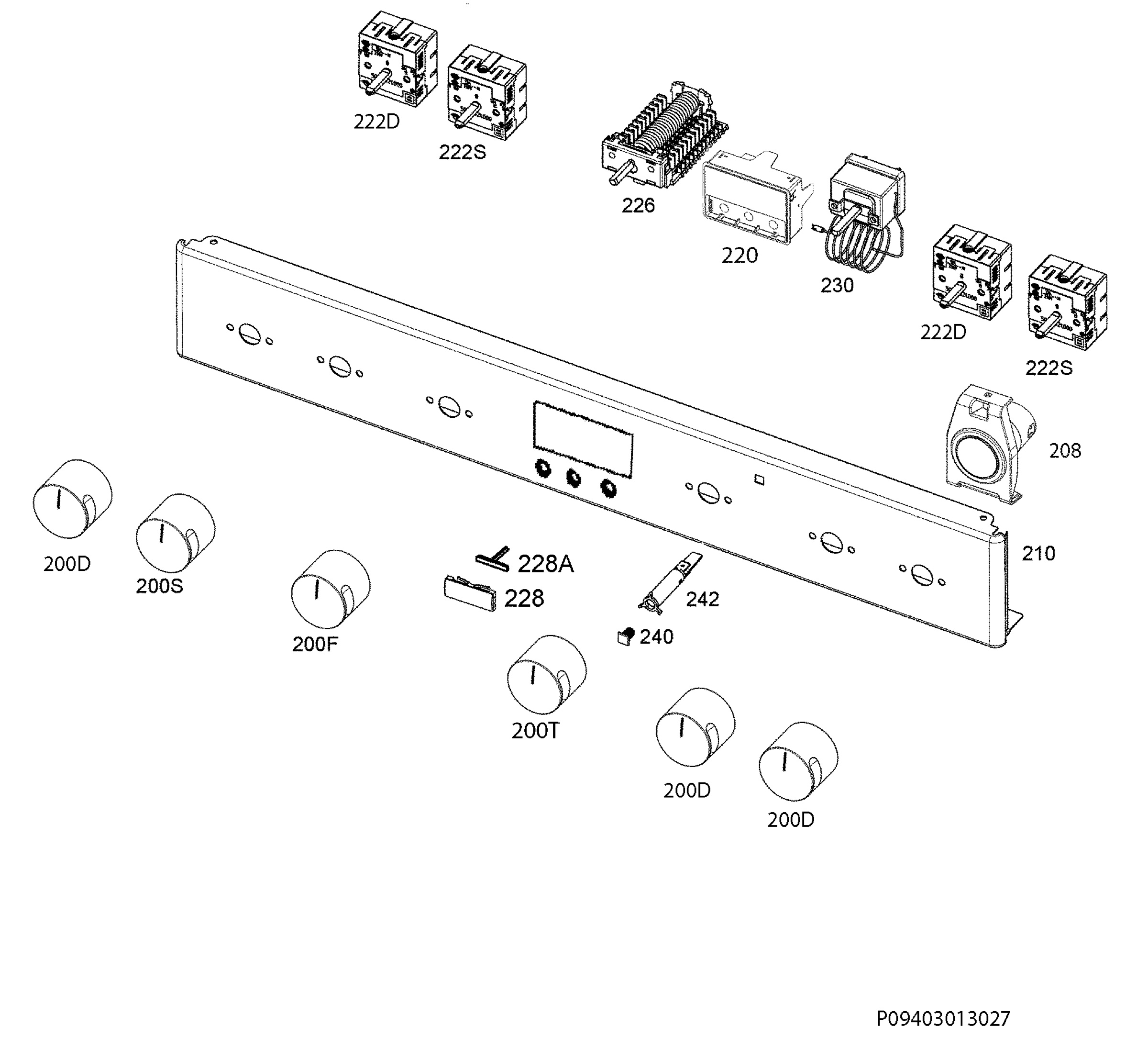 Command panel 037