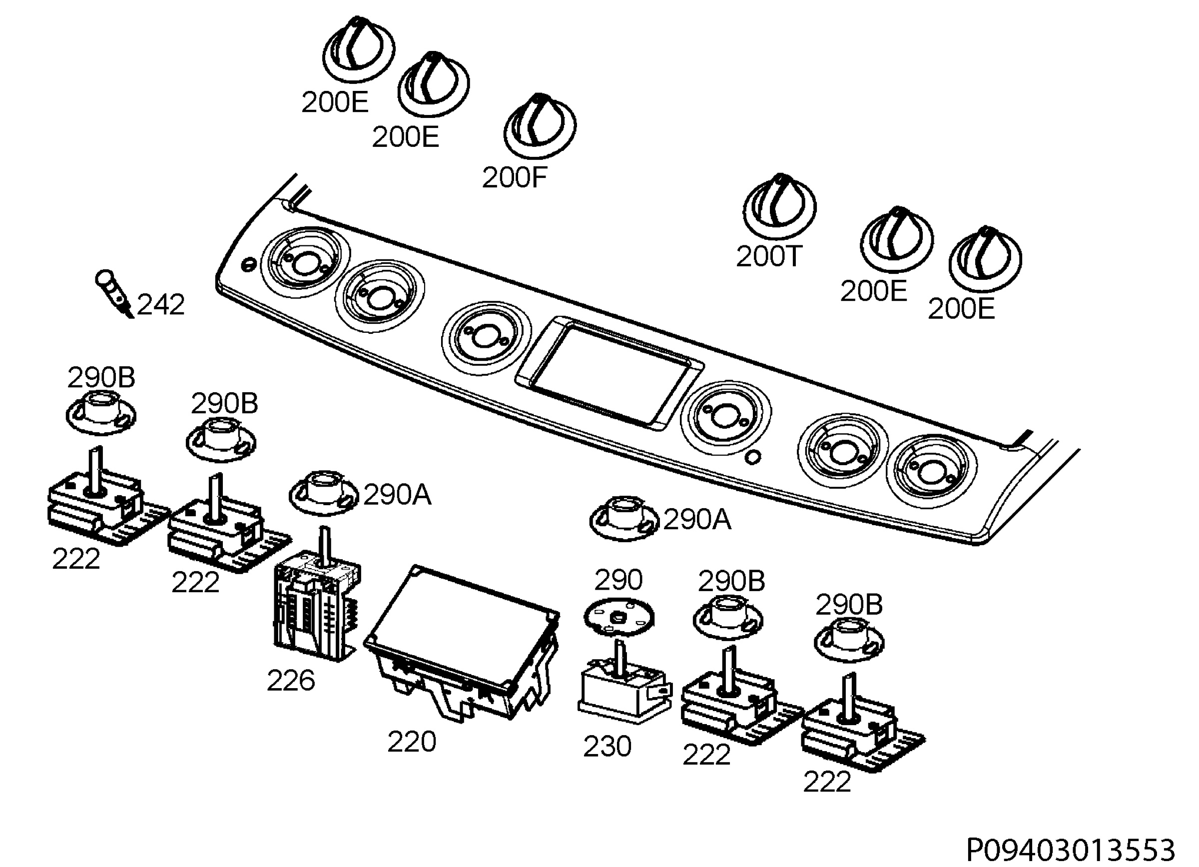 Command panel 037