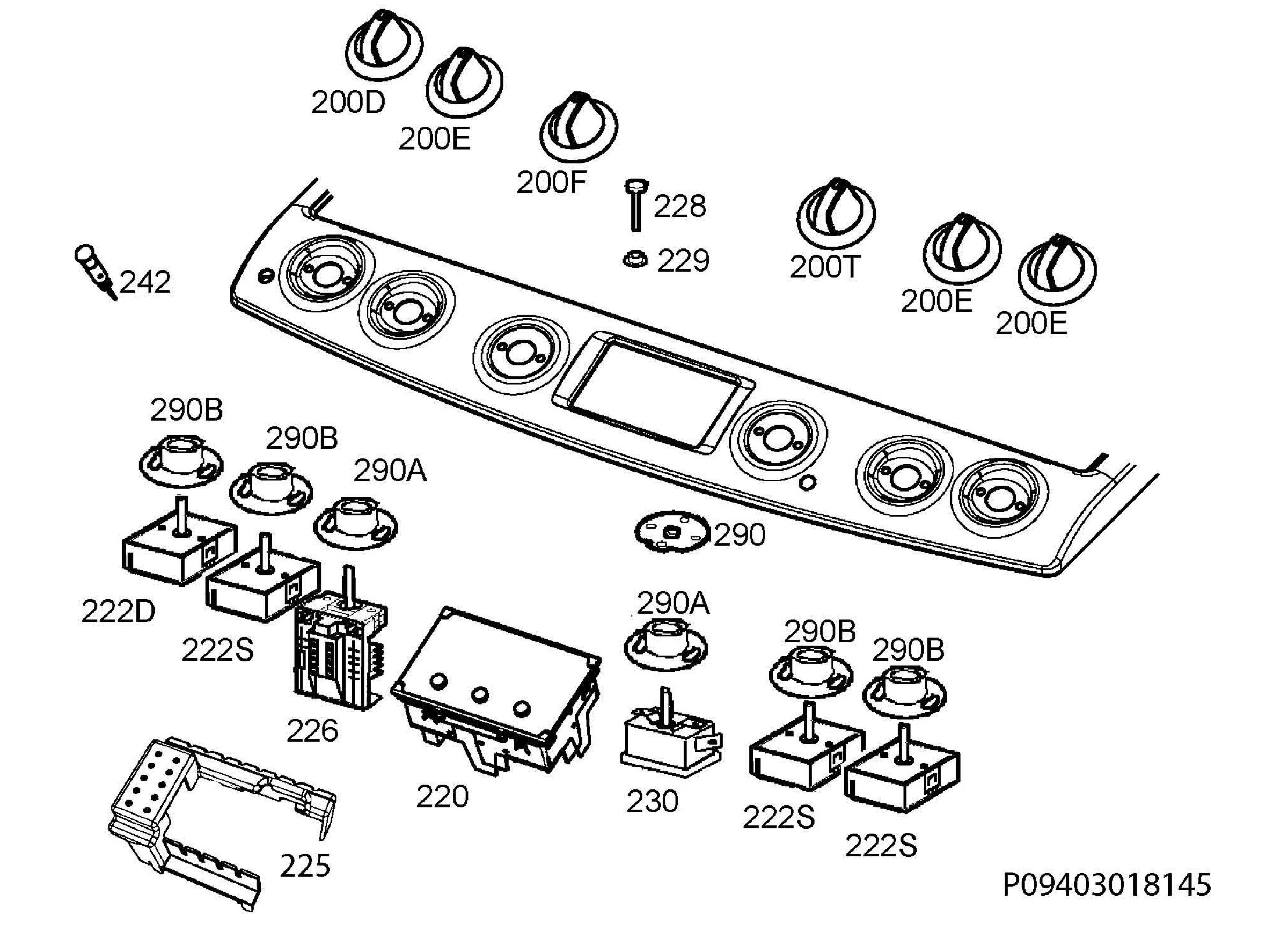 Command panel 037