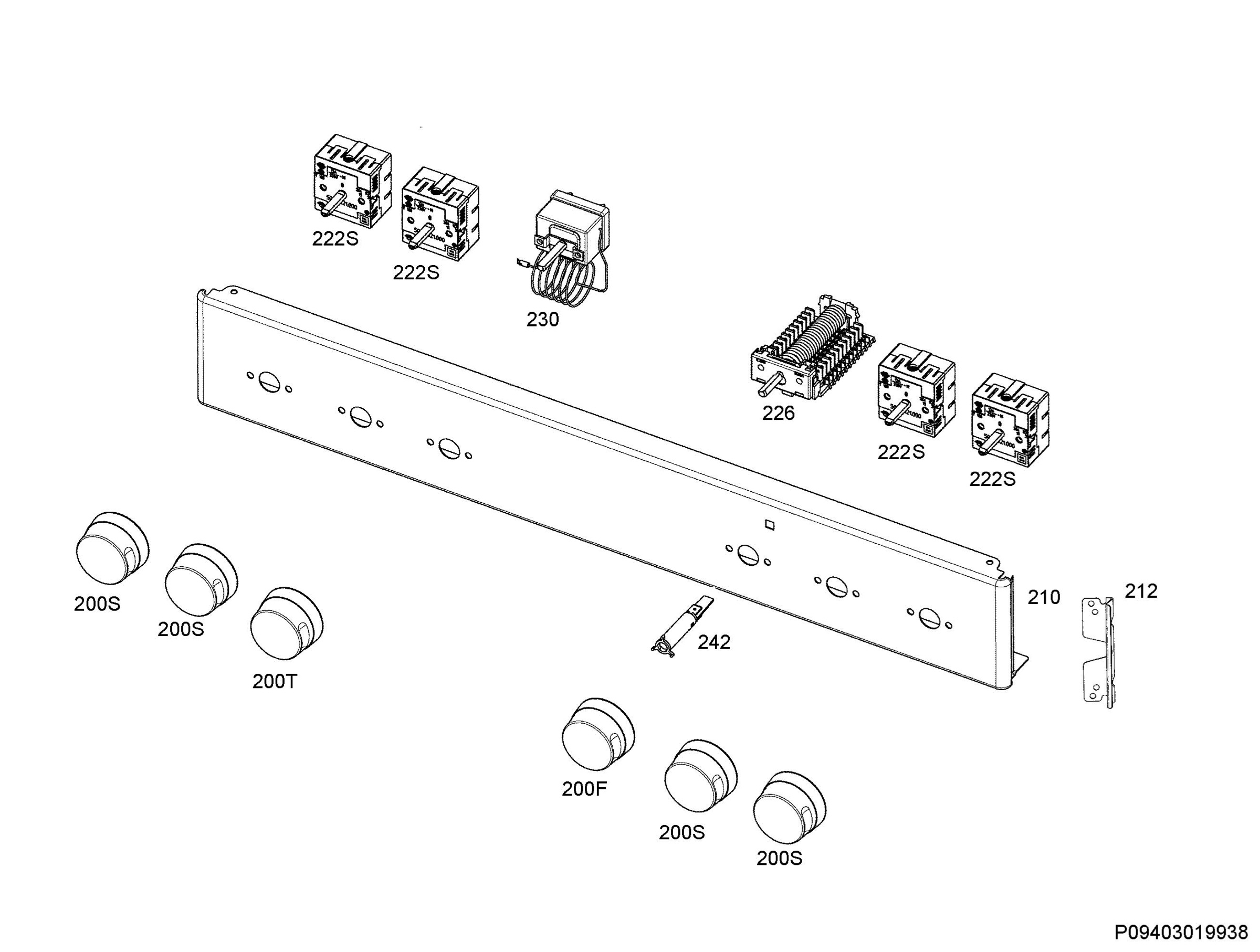 Command panel 037