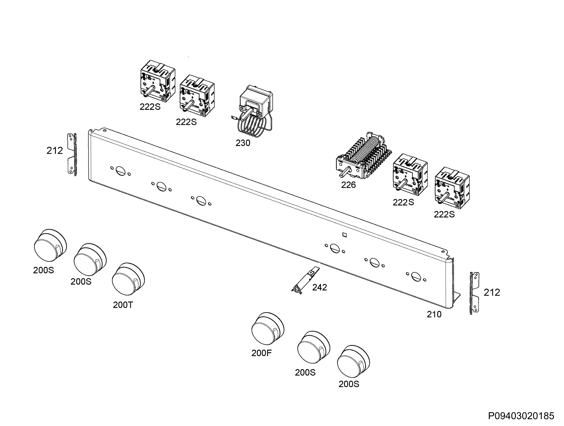 Command panel 037