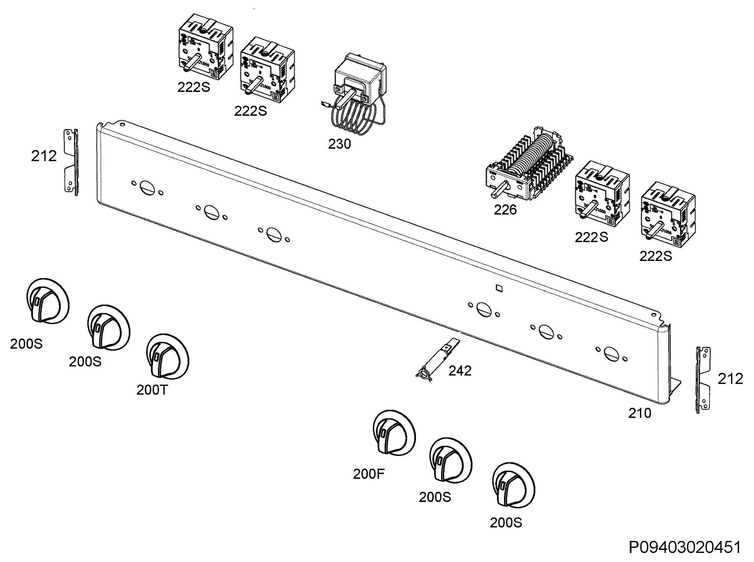 Command panel 037