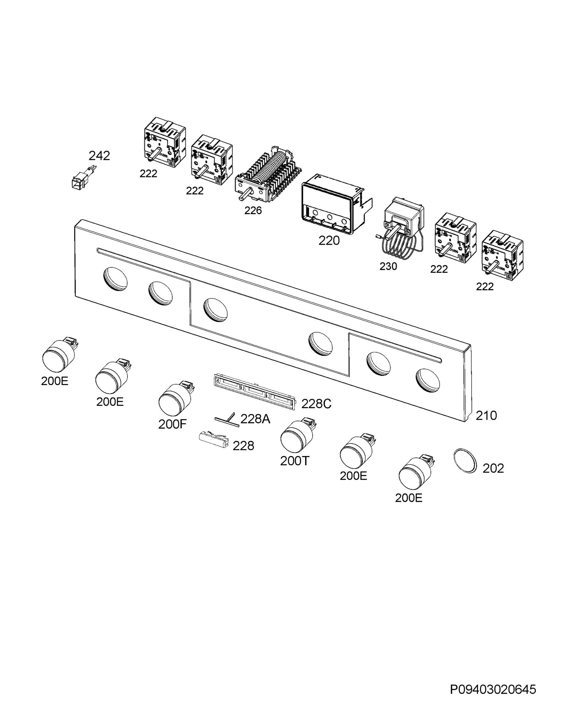 Command panel 037