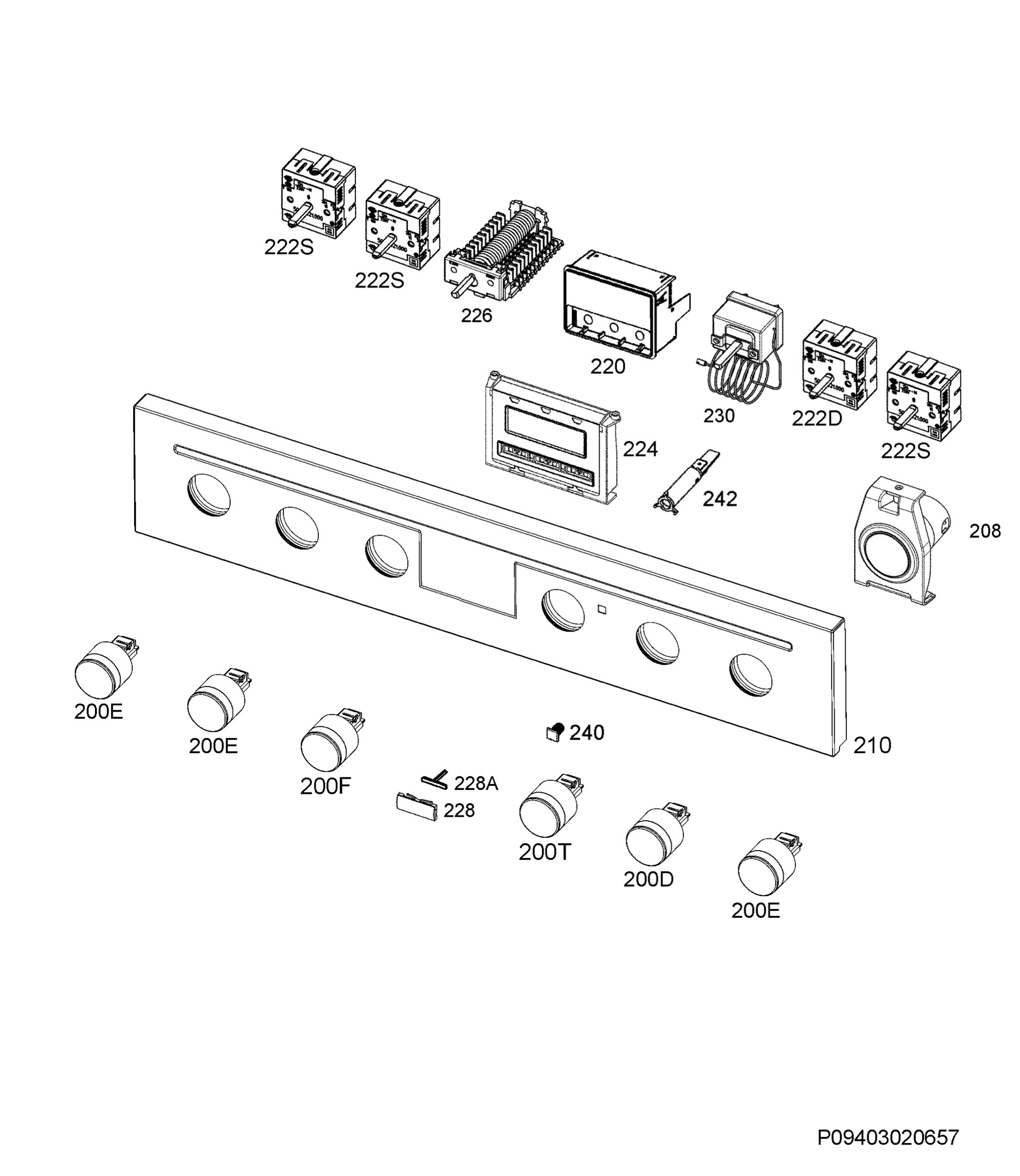 Command panel 037