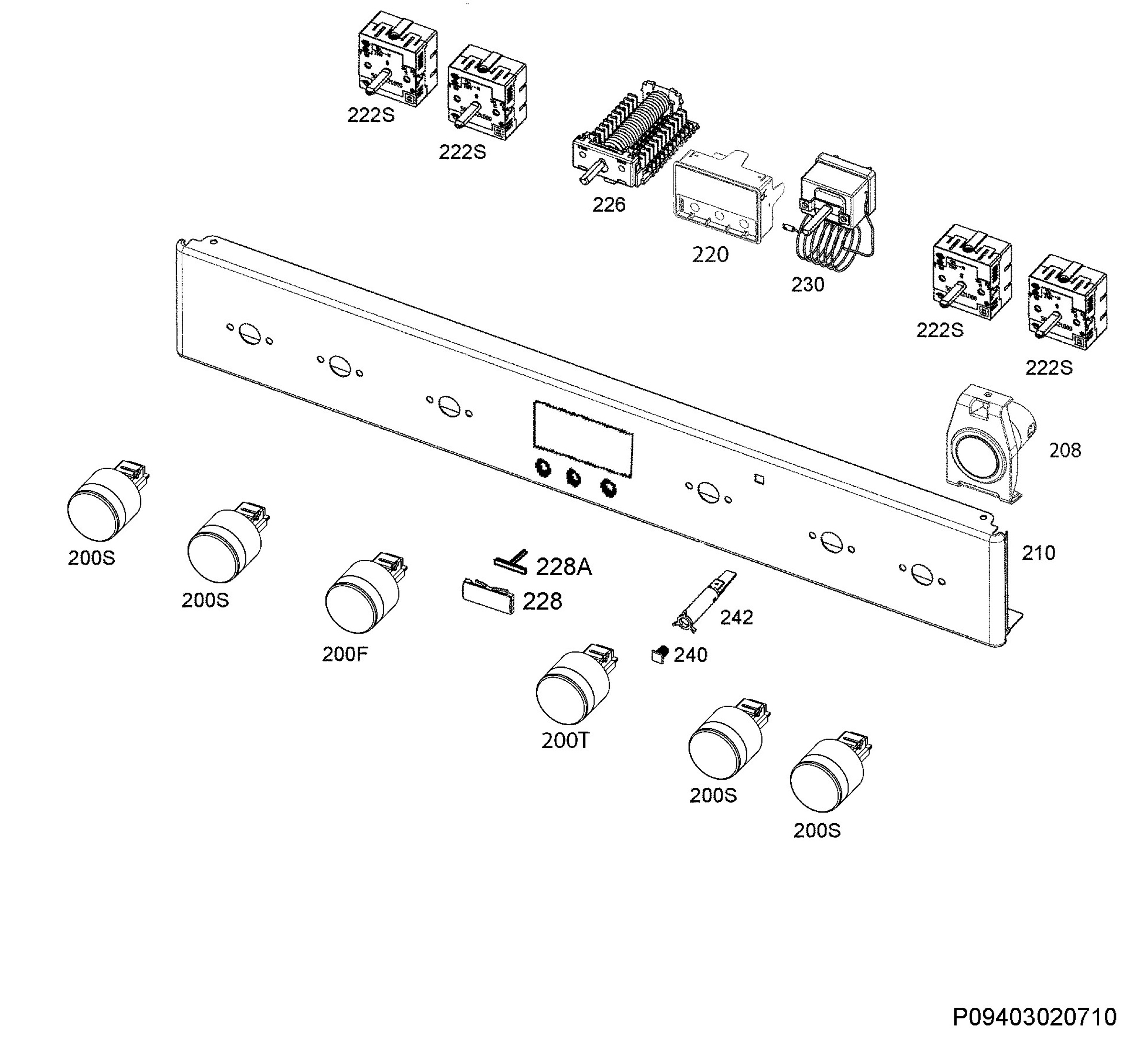 Command panel 037