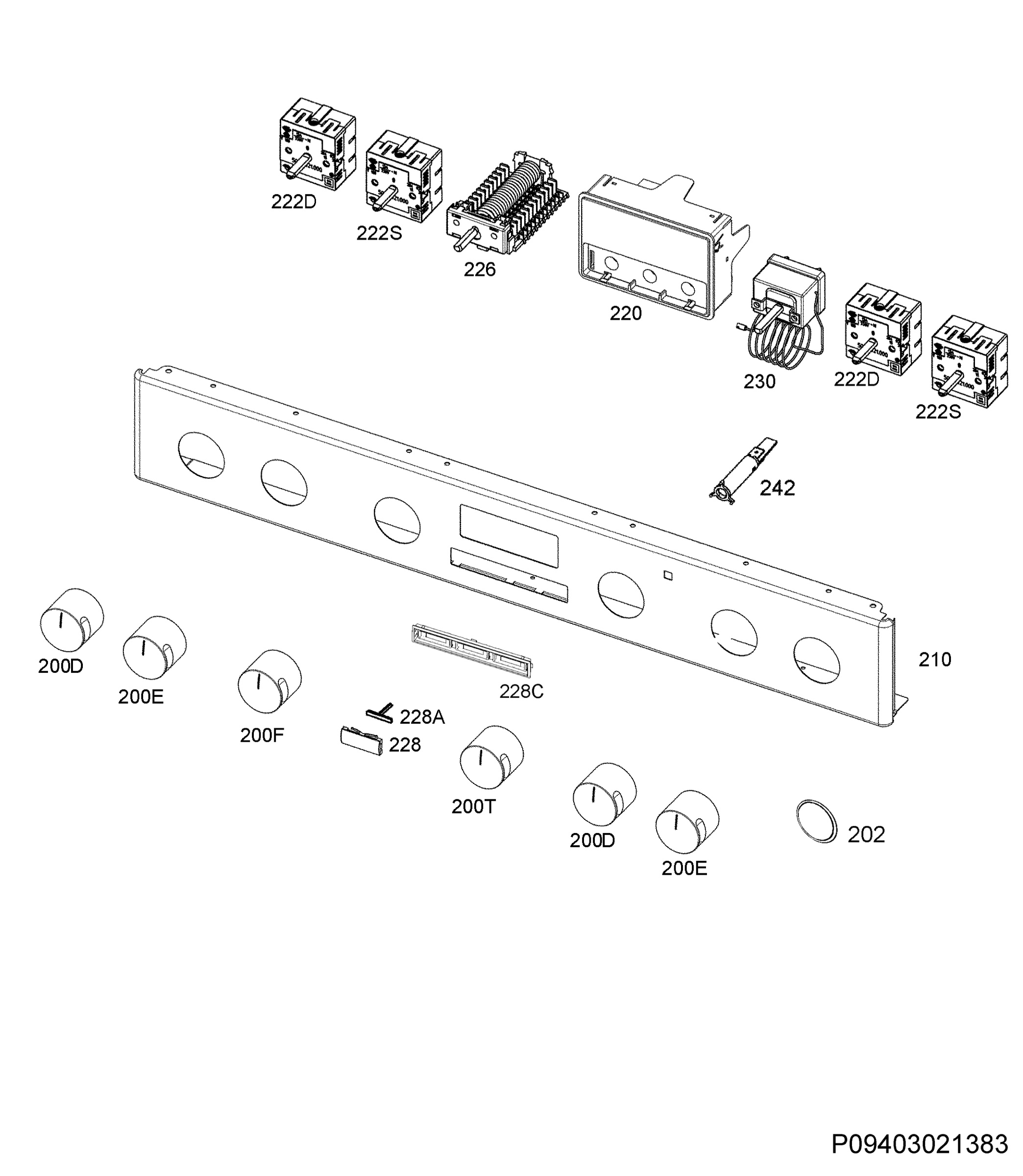 Command panel 037