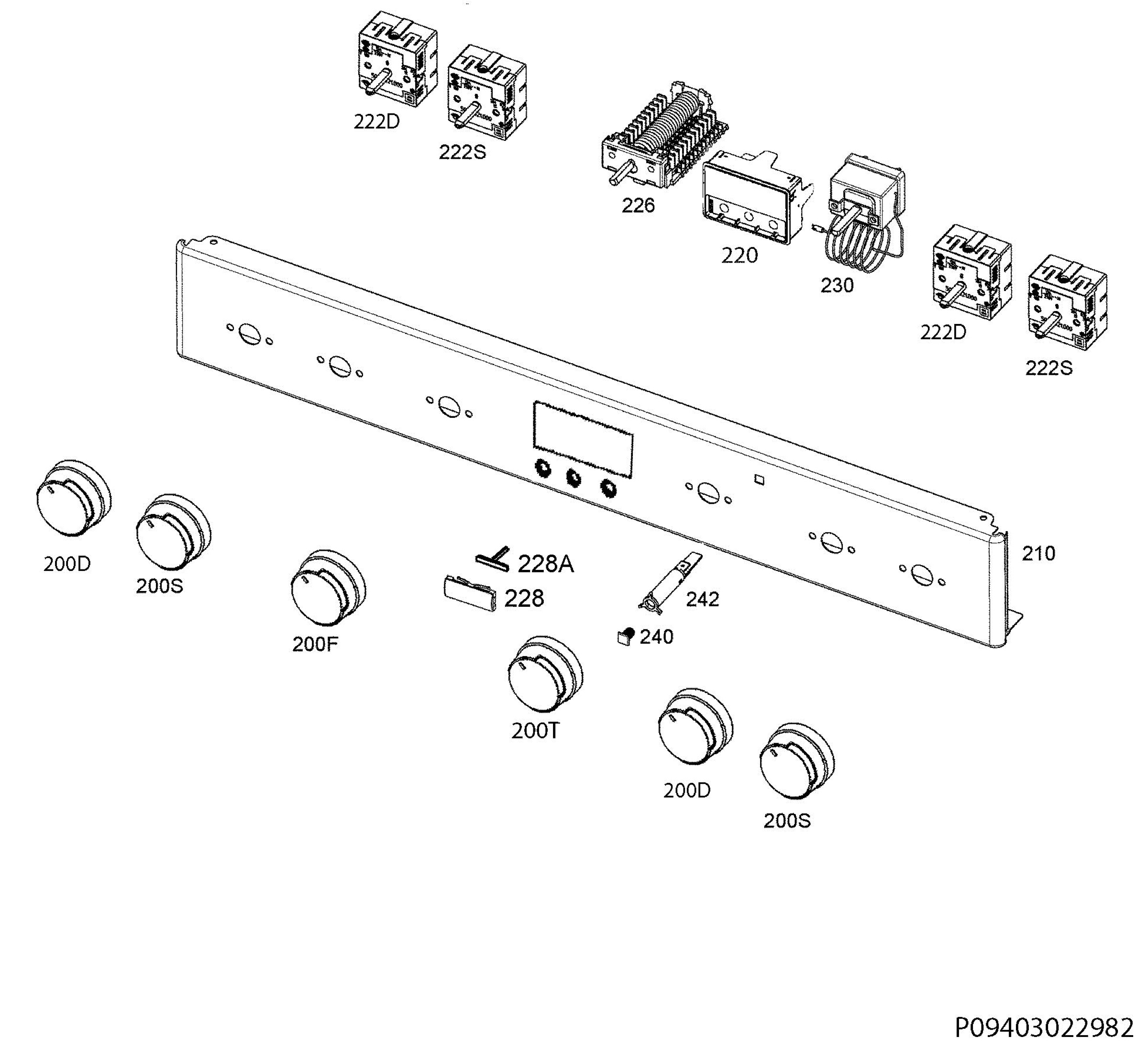 Command panel 037