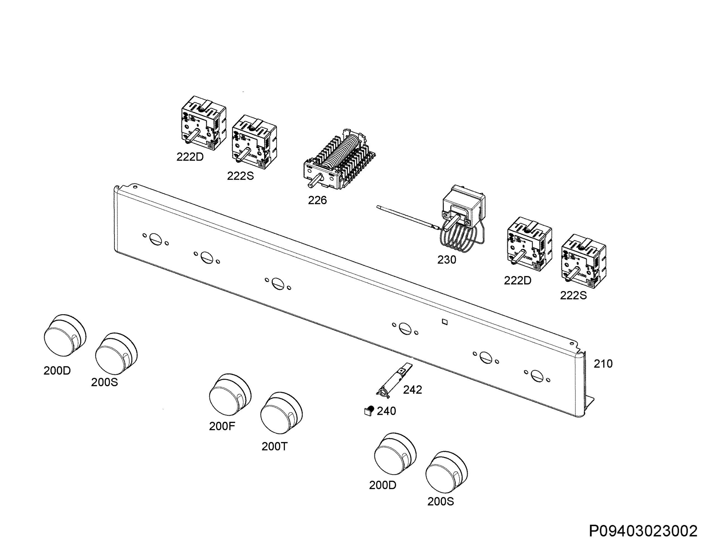 Command panel 037
