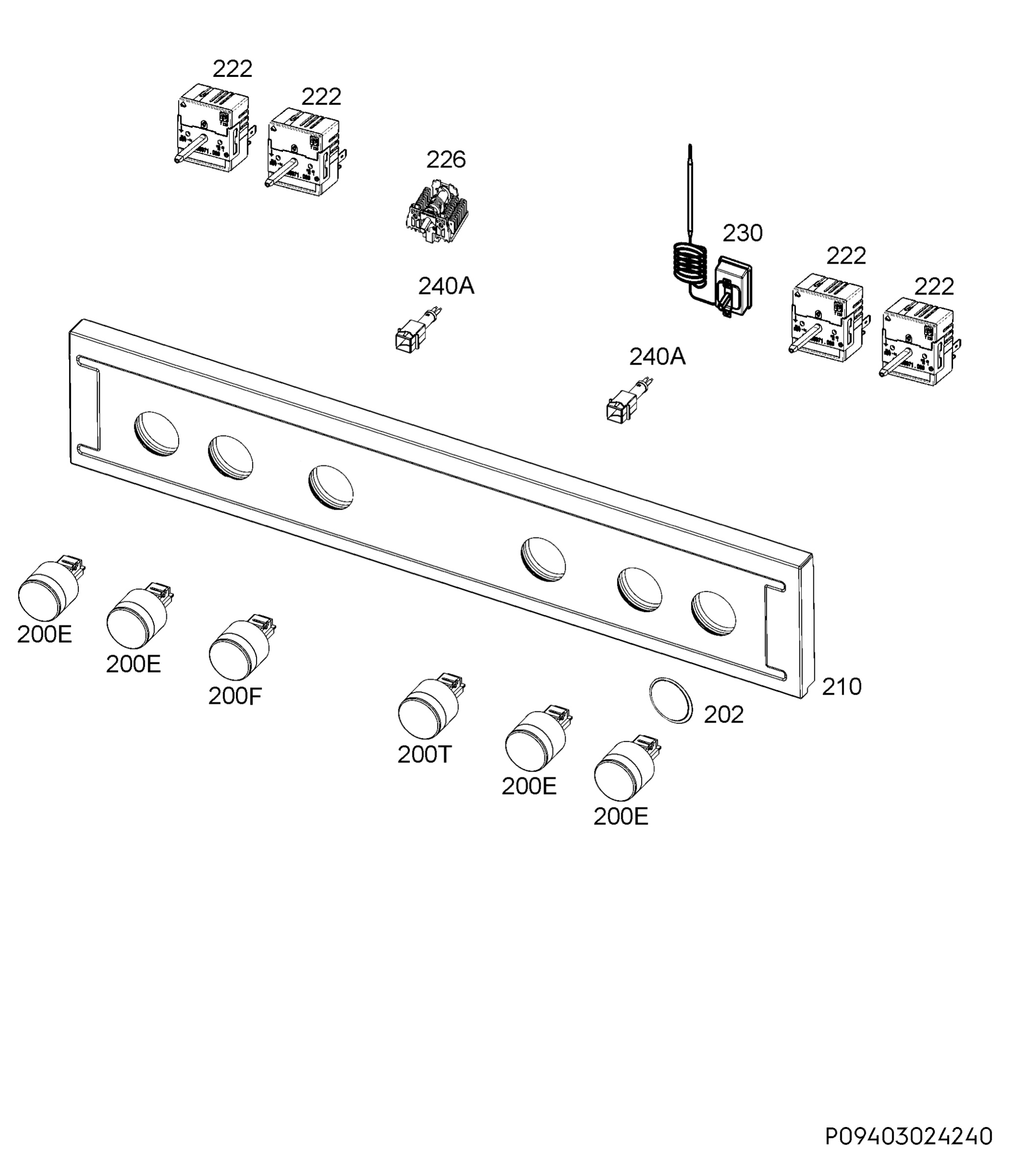 Command panel 037