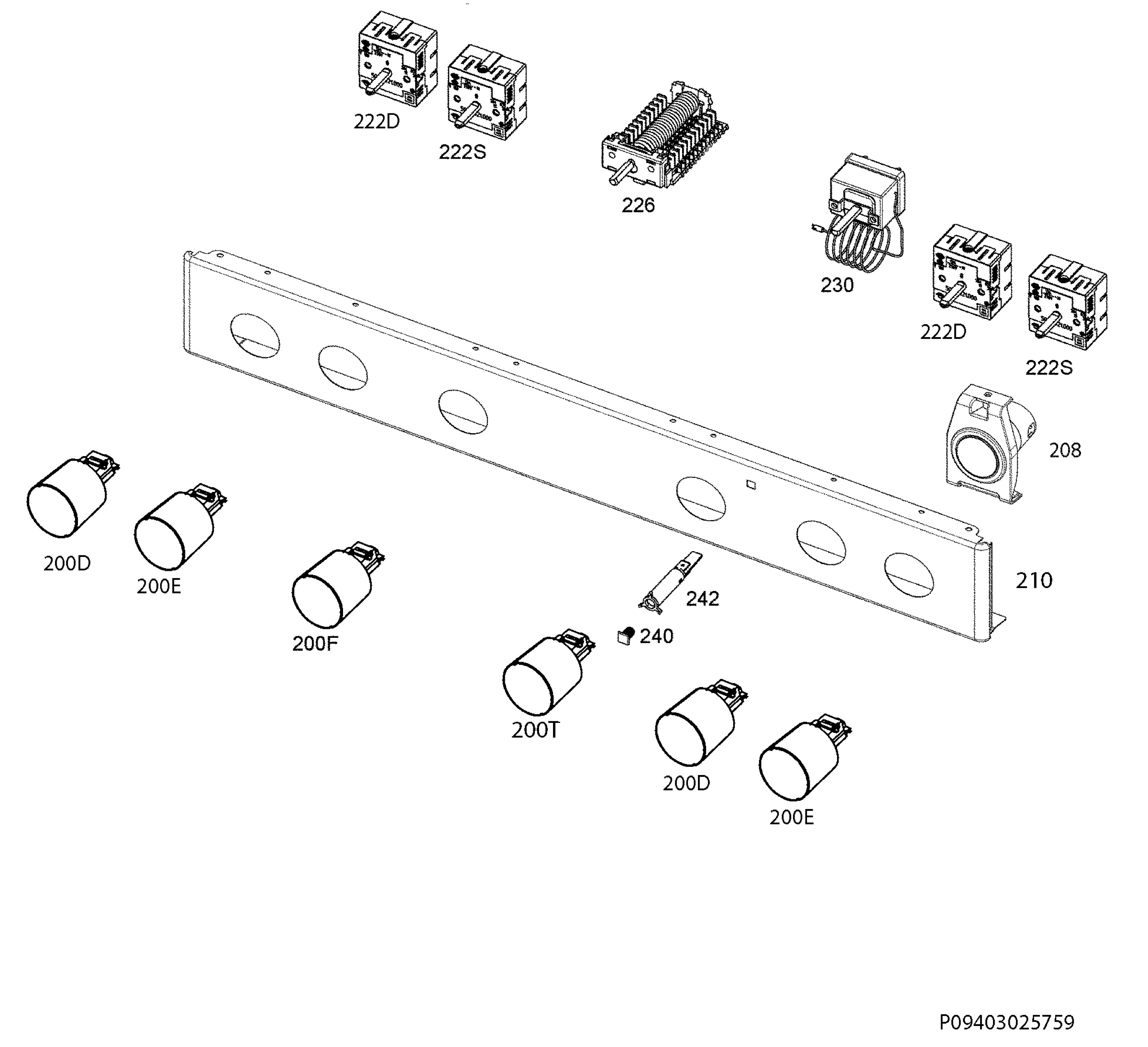 Command panel 037