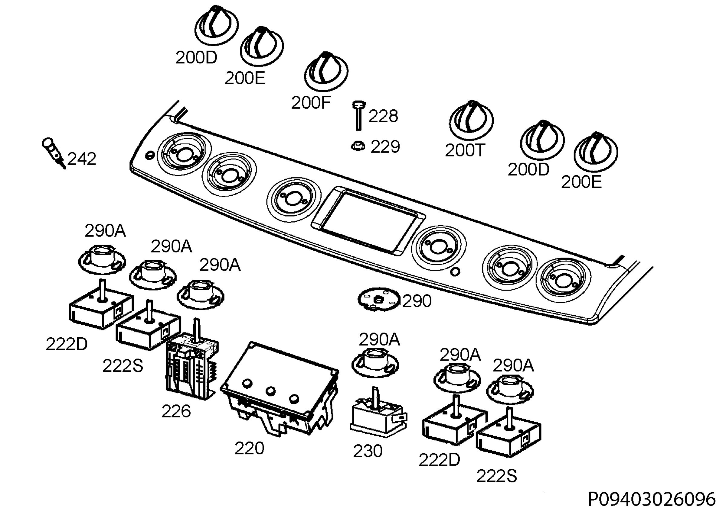 Command panel 037