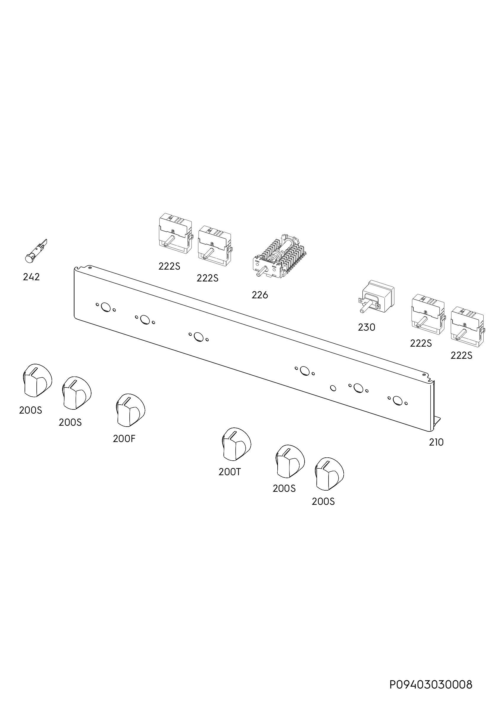 Command panel 037
