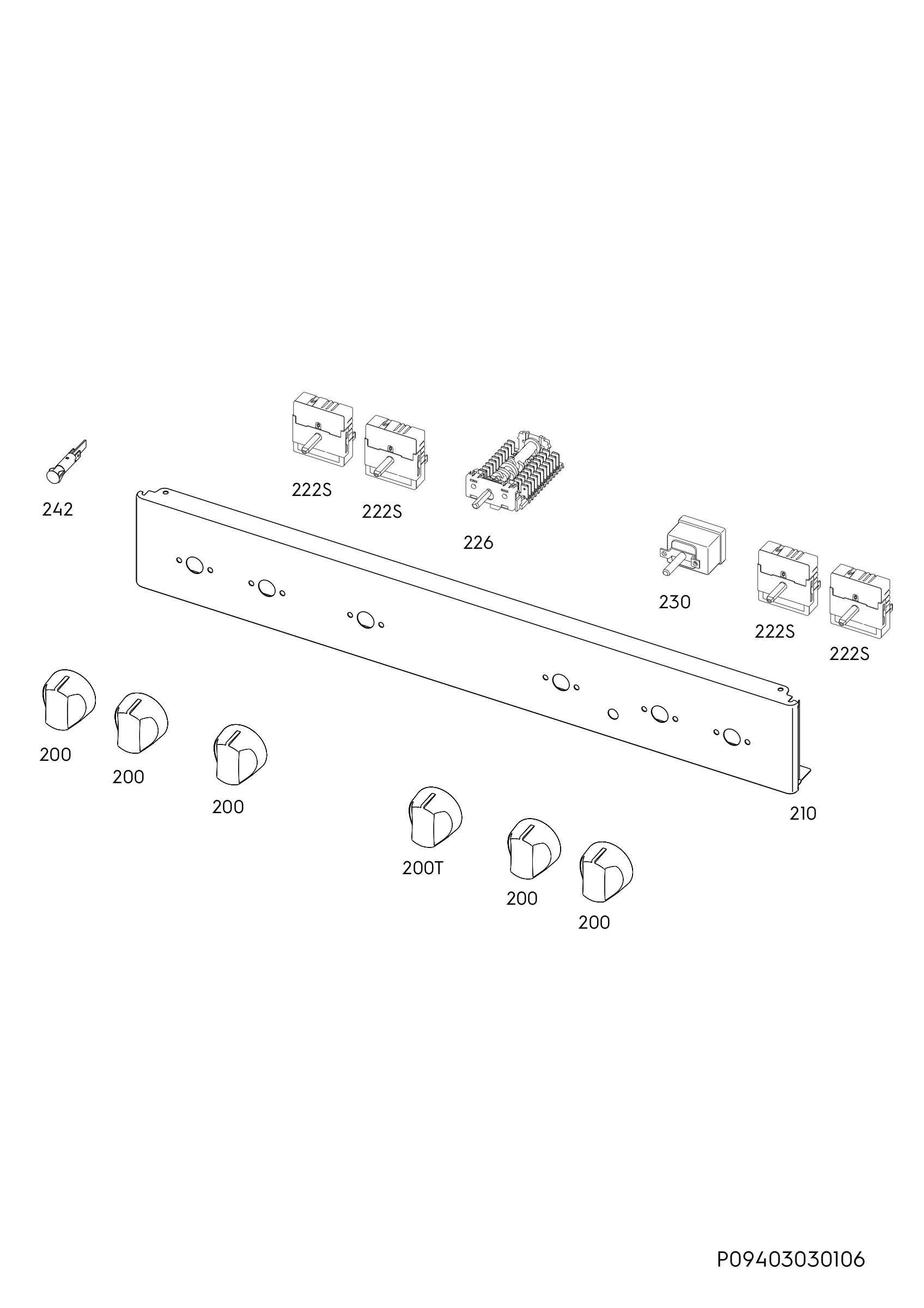 Command panel 037