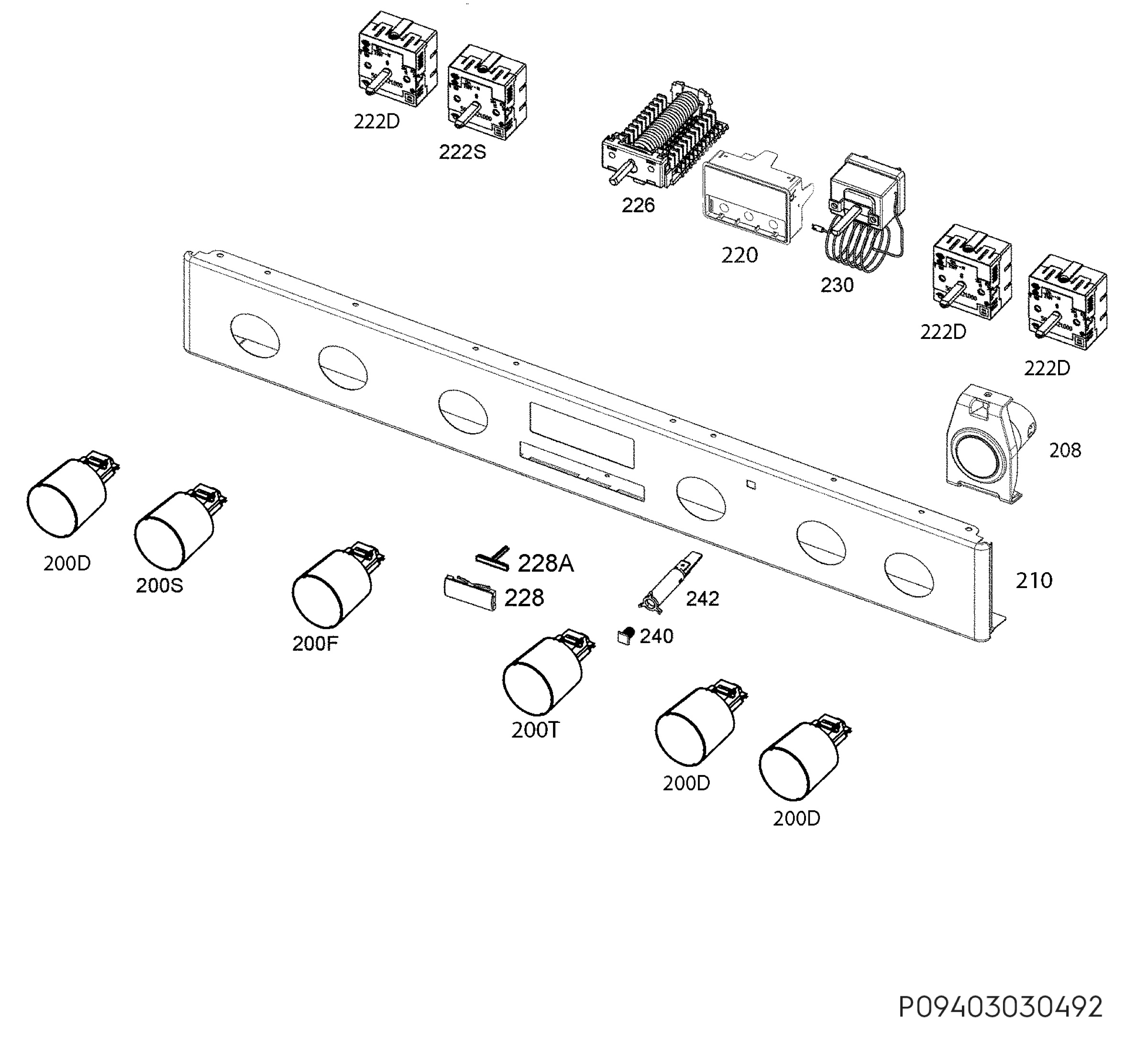 Command panel 037