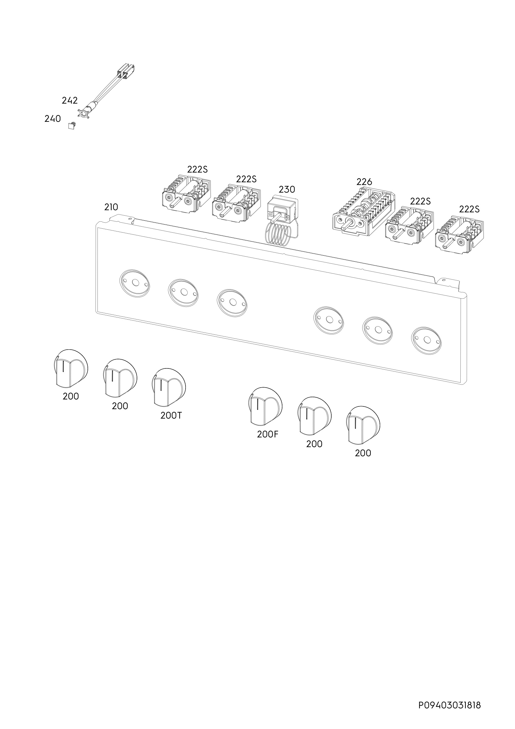 Command panel 037