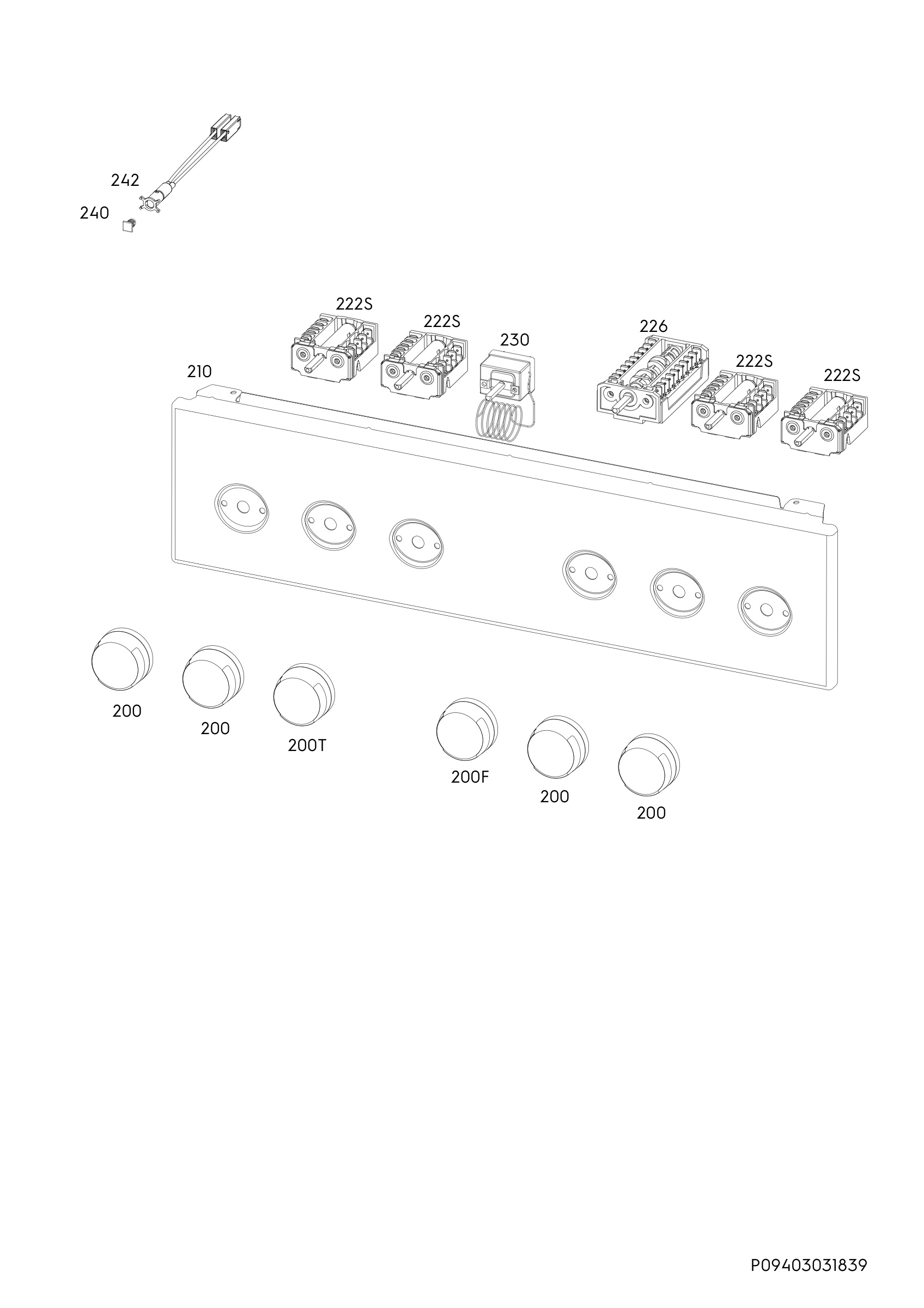 Command panel 037