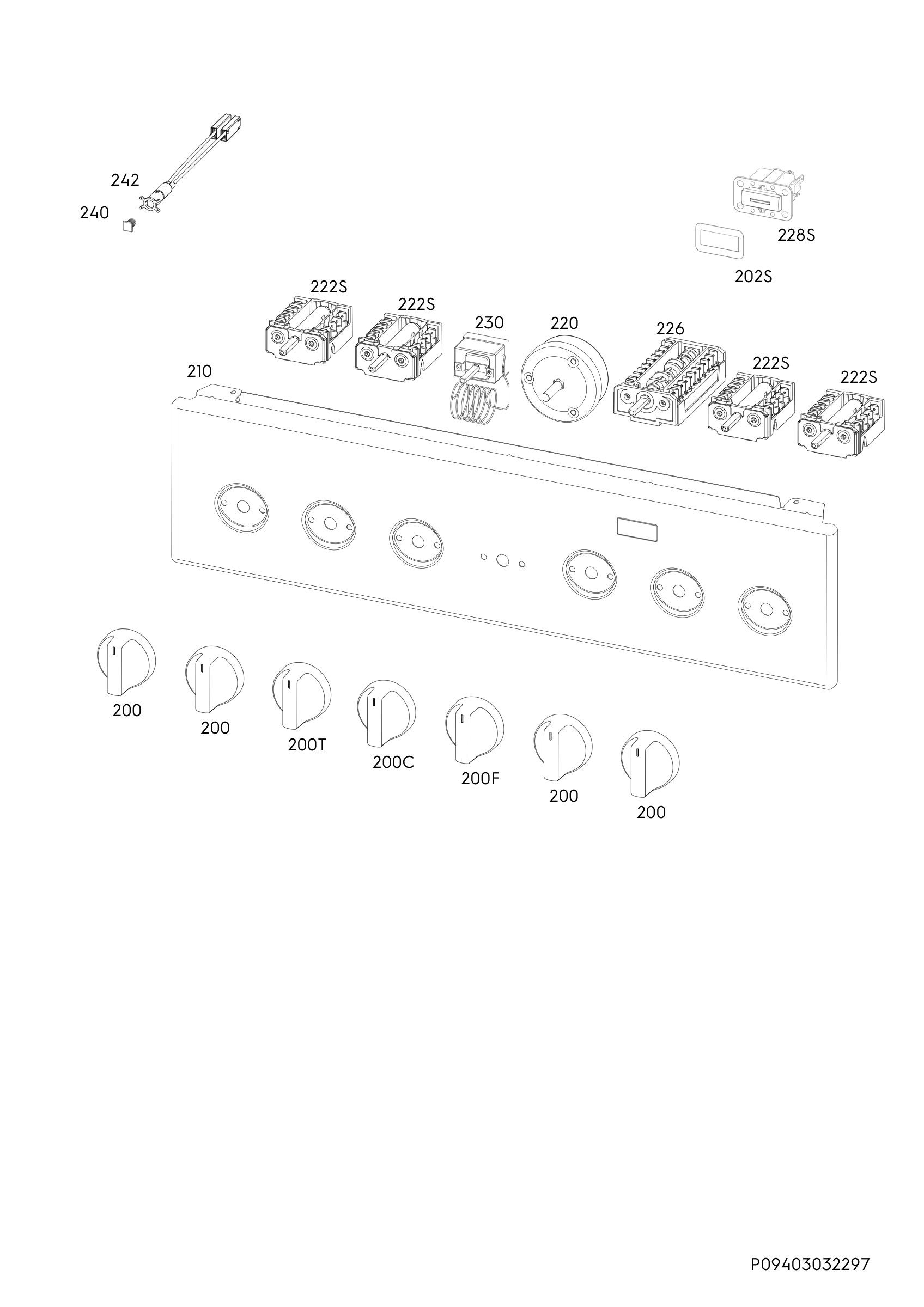 Command panel 037