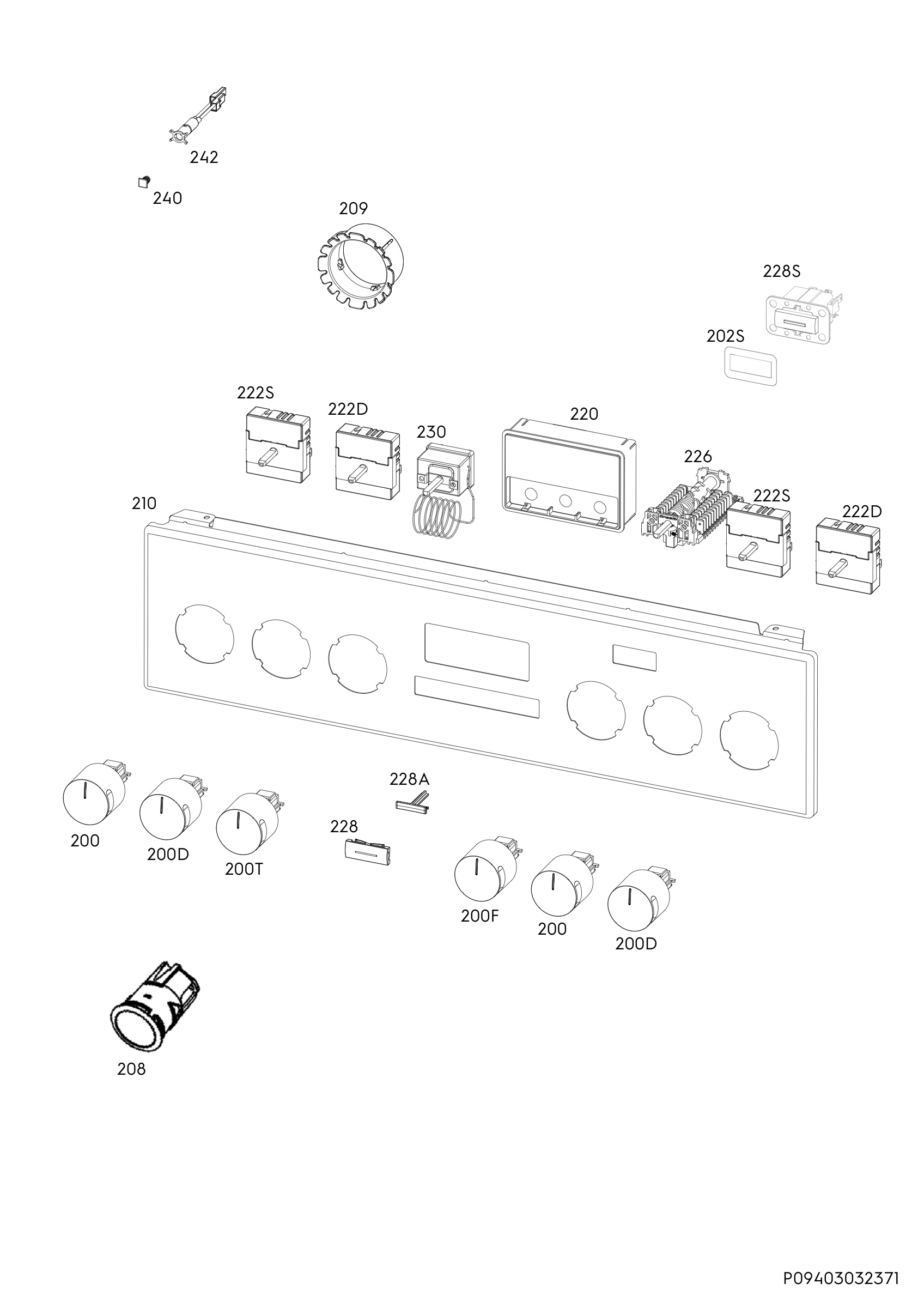 Command panel 037