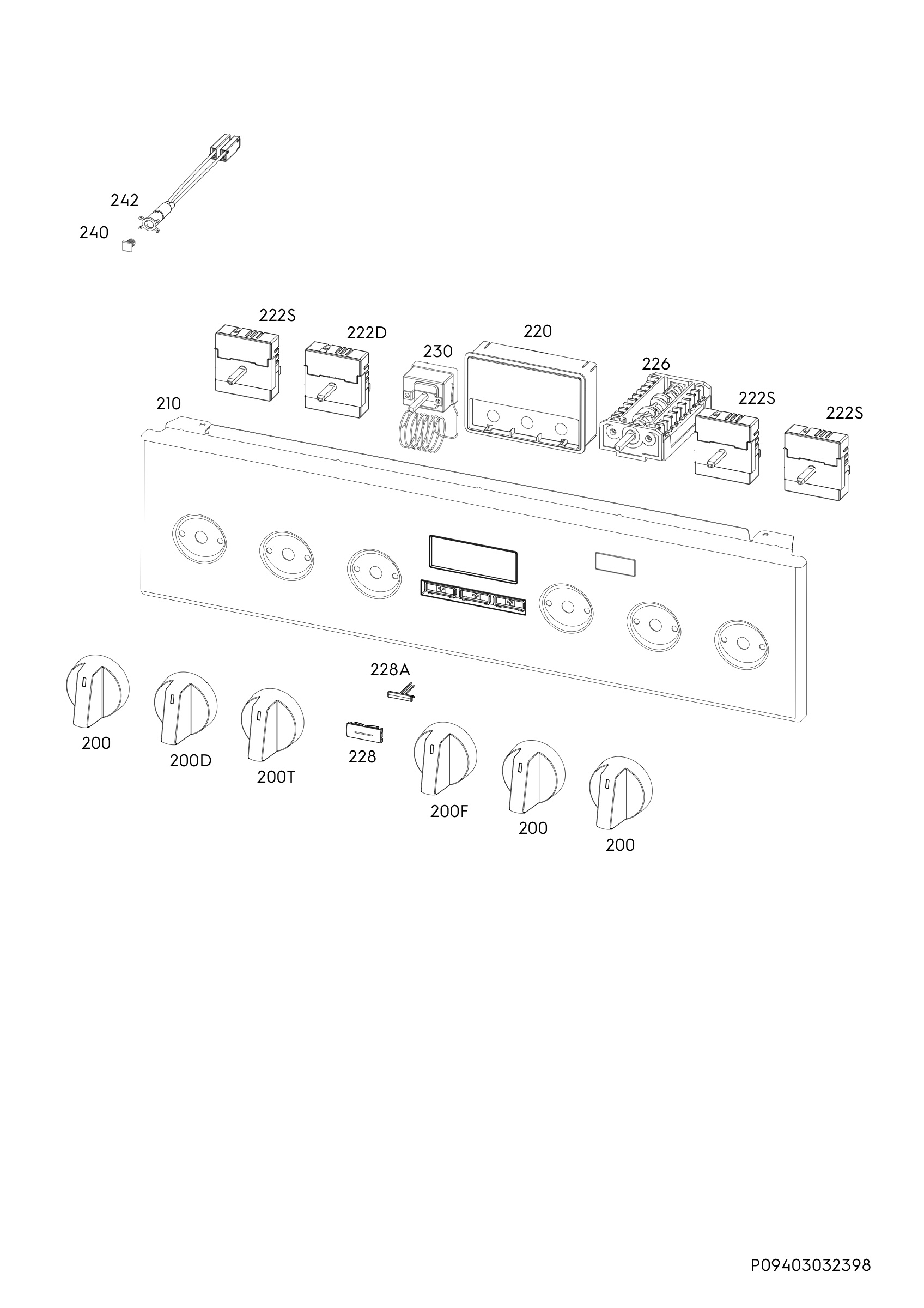 Command panel 037
