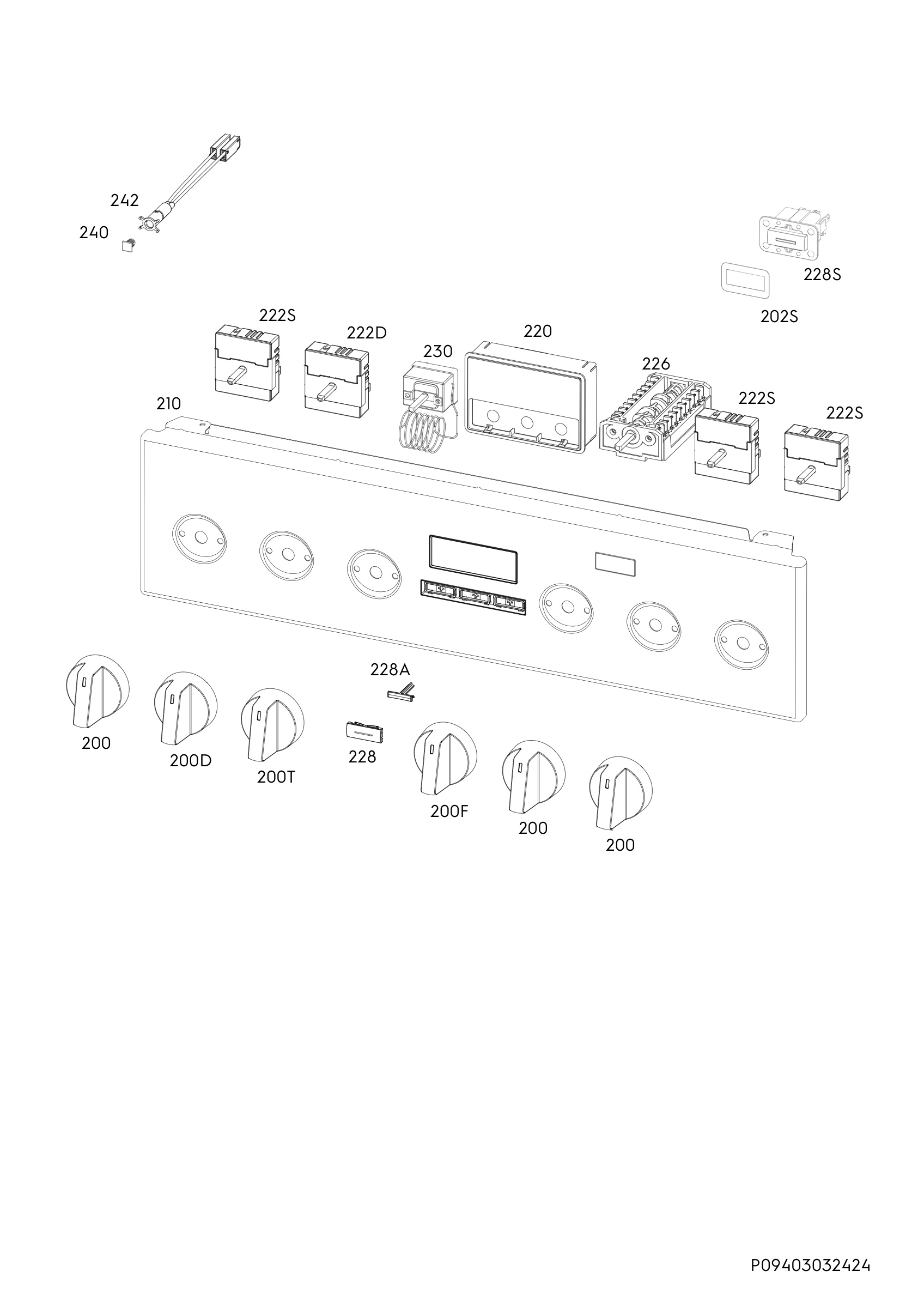Command panel 037