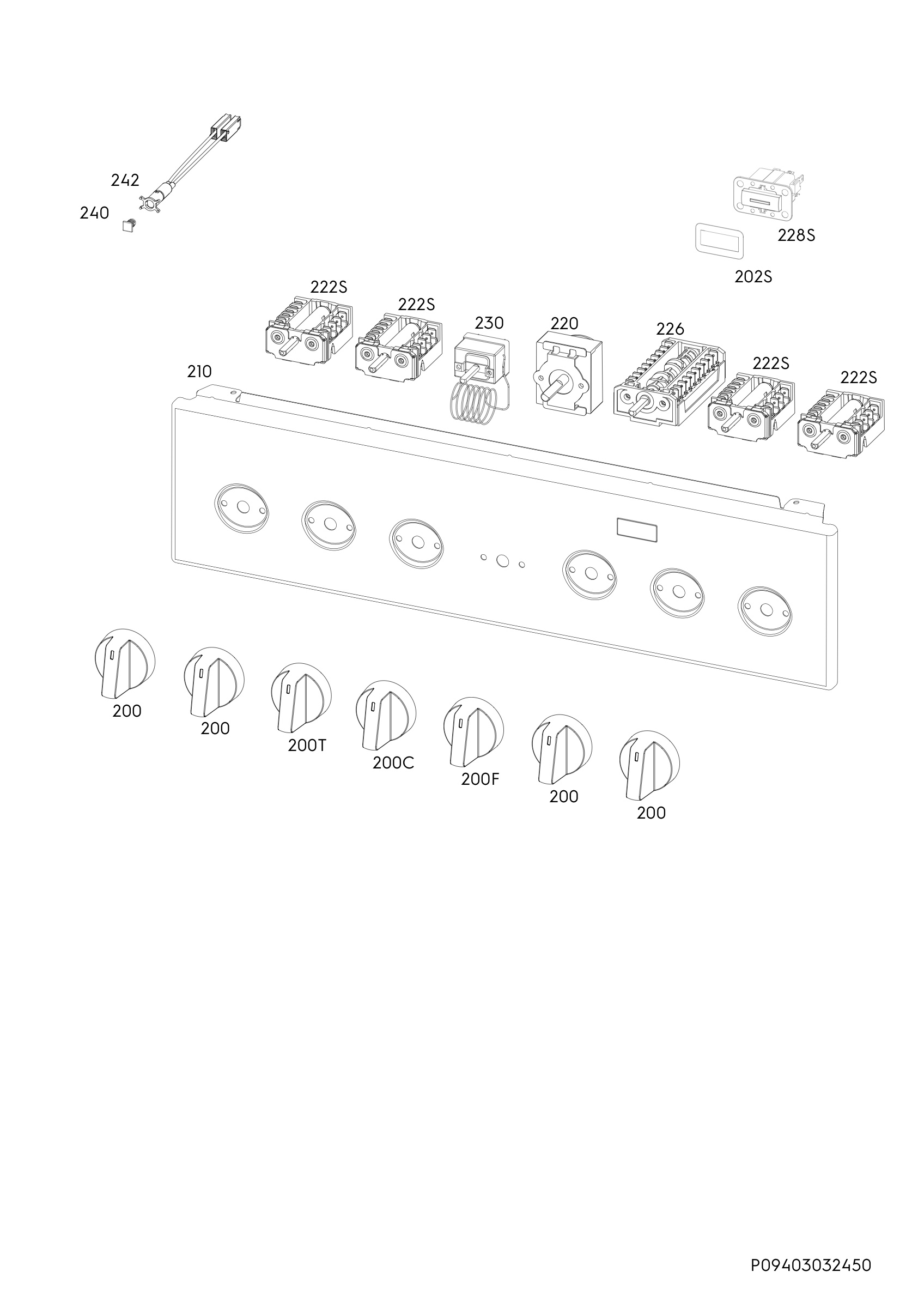Command panel 037