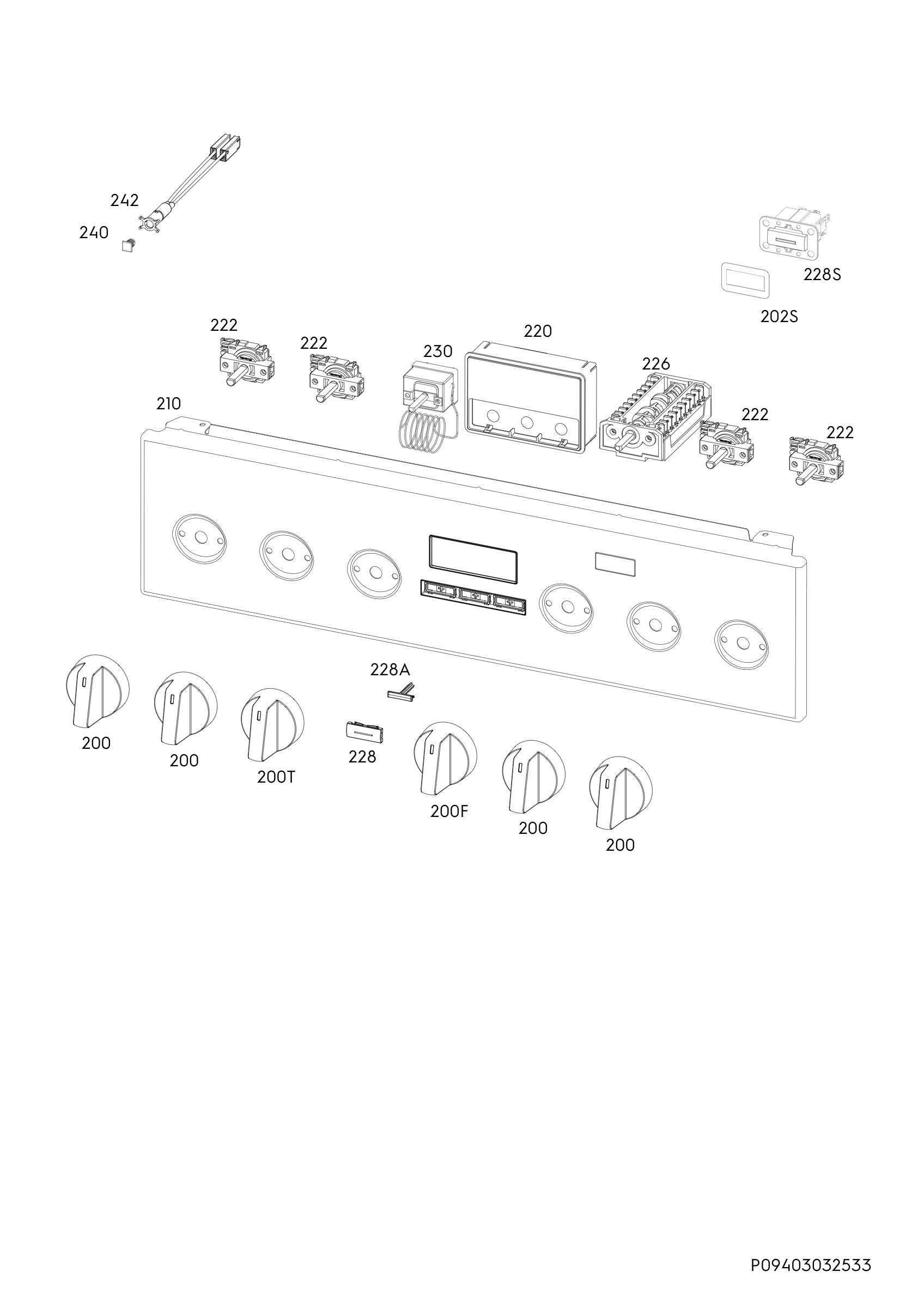 Command panel 037