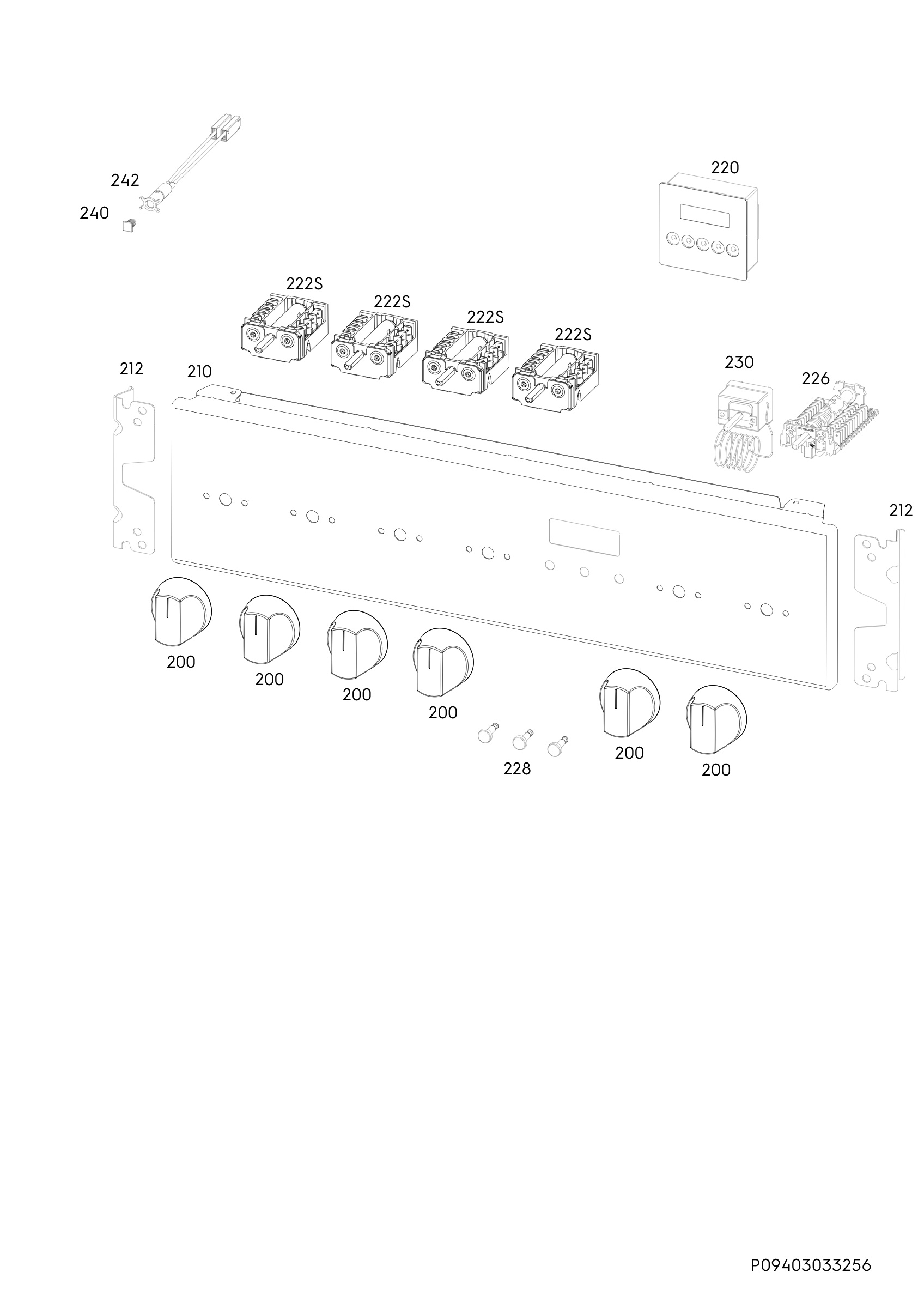 Command panel 037