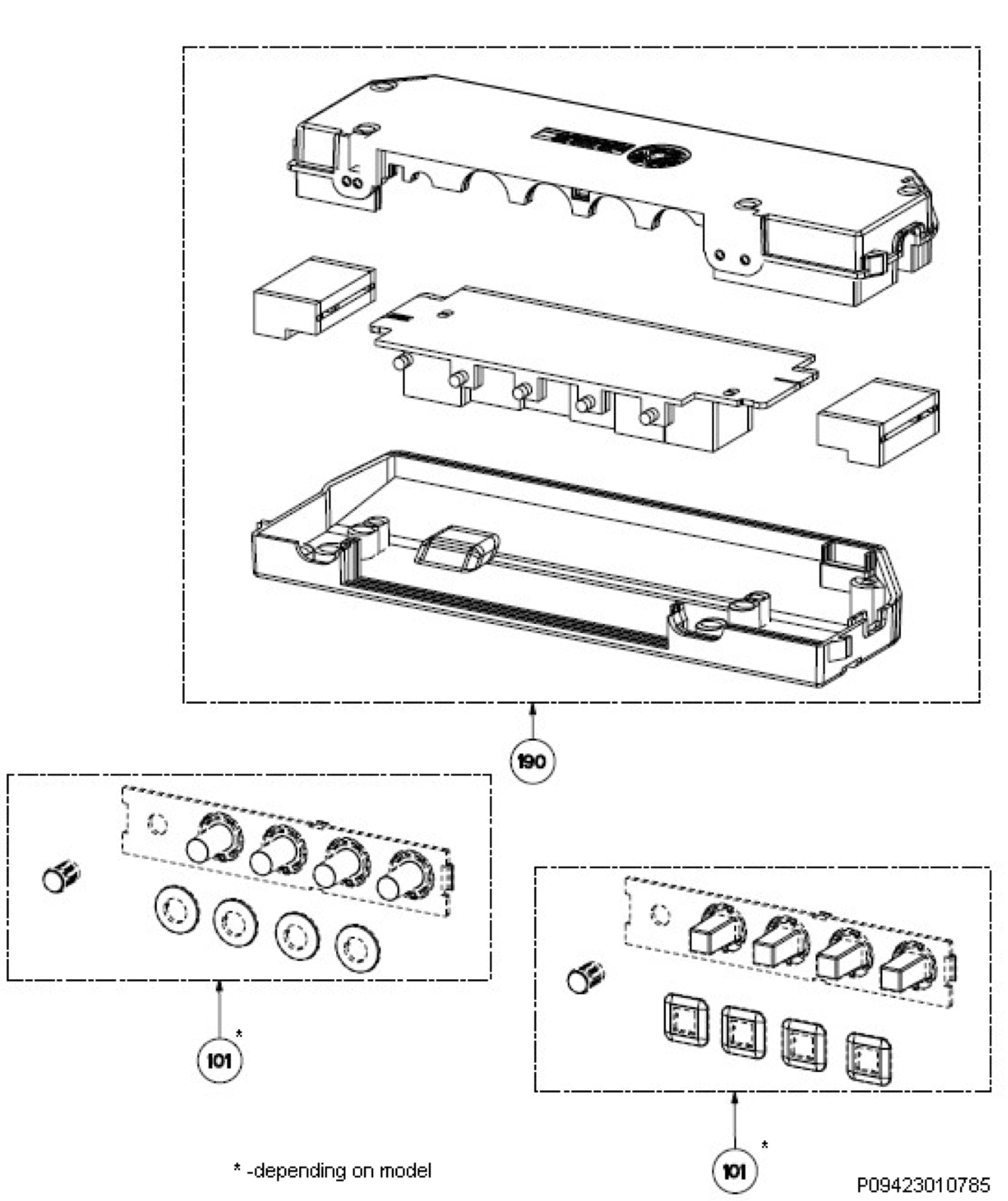 Command panel 037