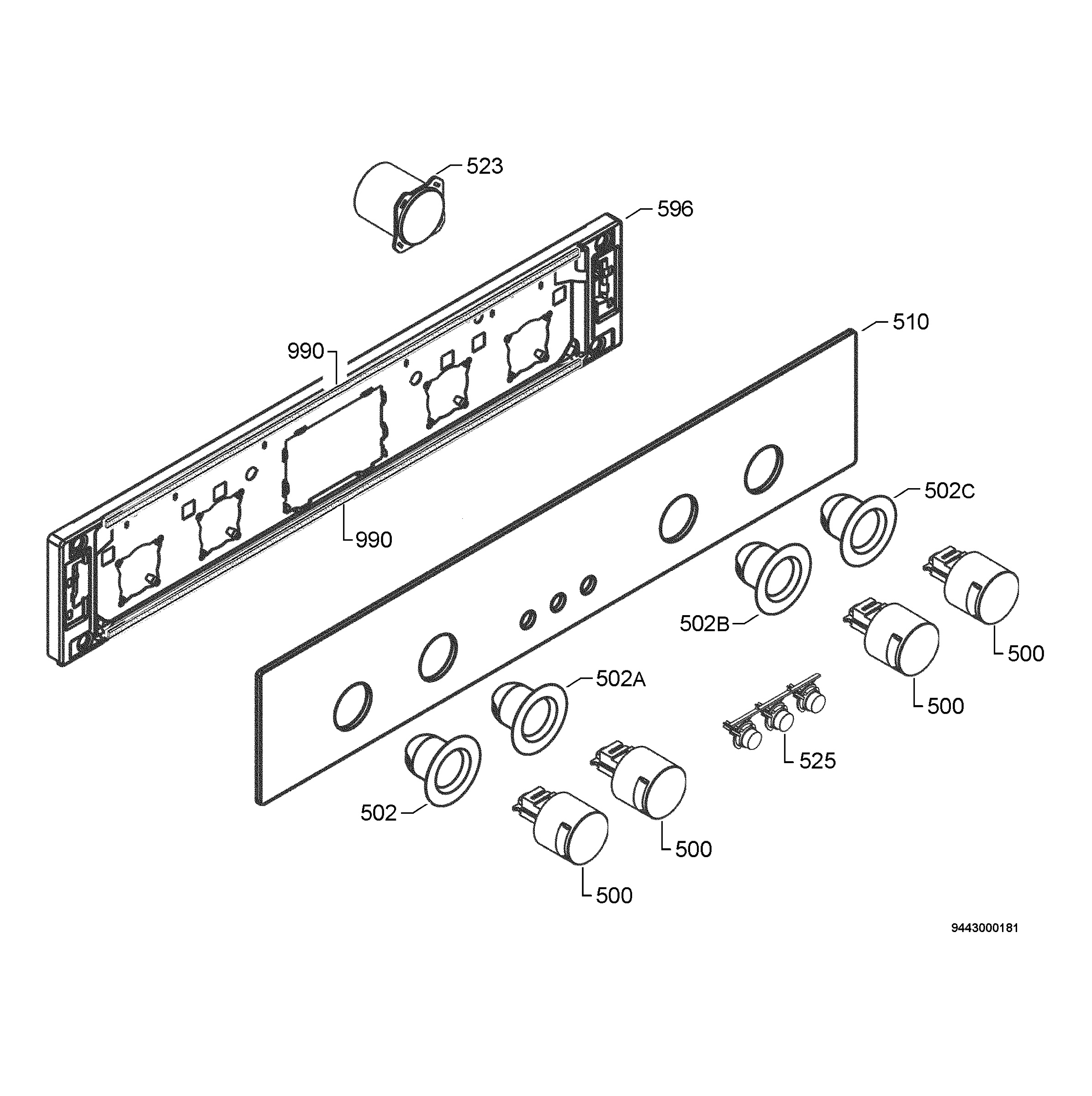 Command panel 037