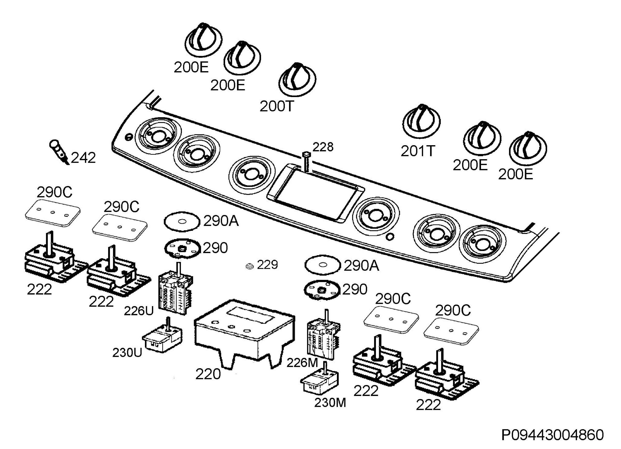 Command panel 037