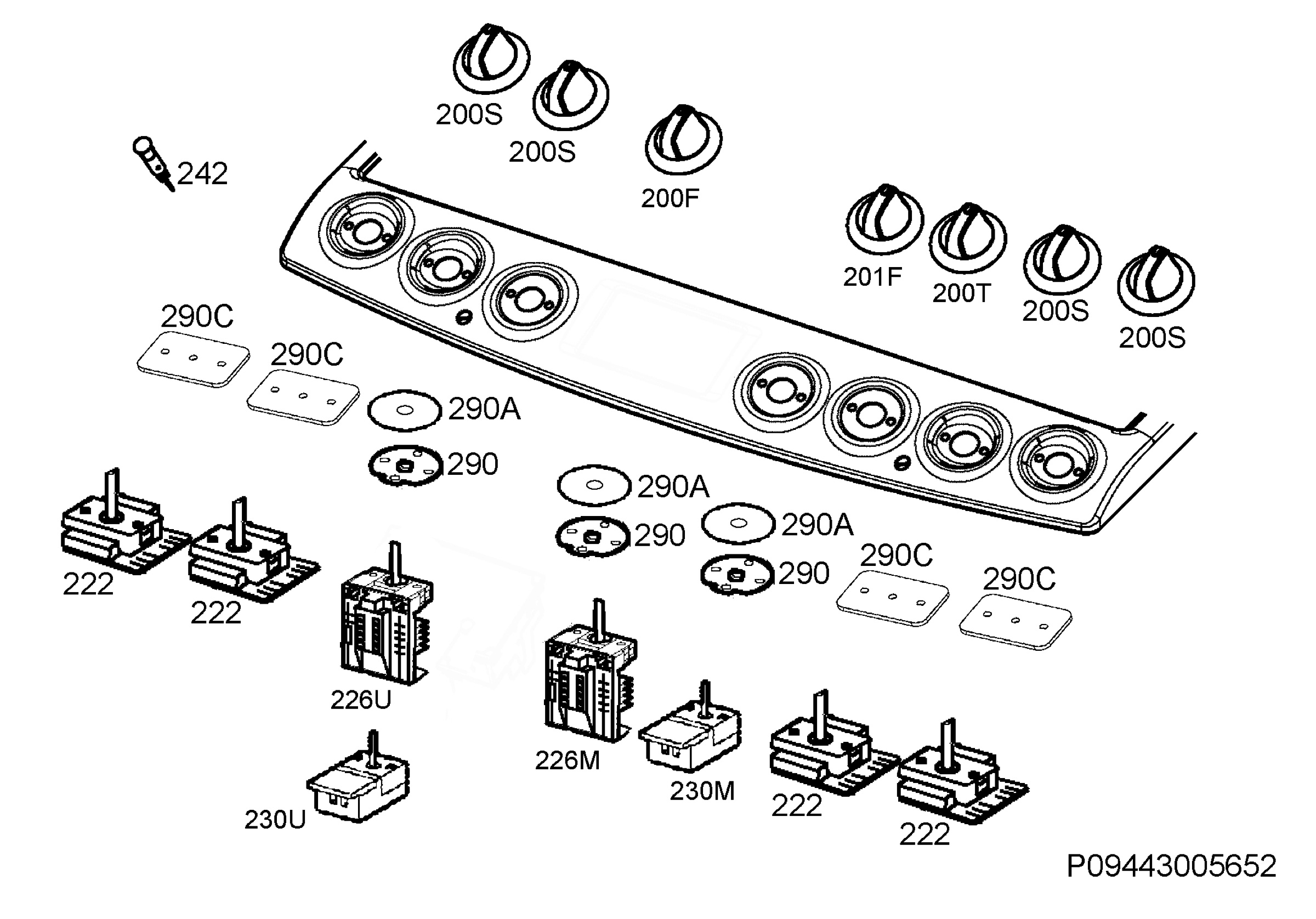 Command panel 037