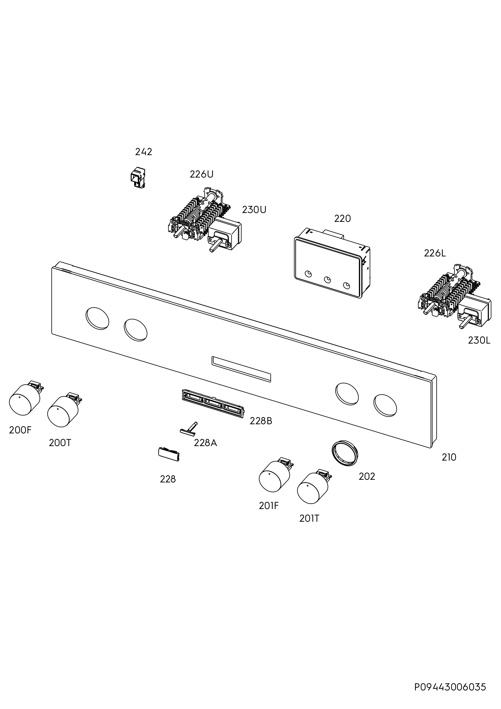 Command panel 037