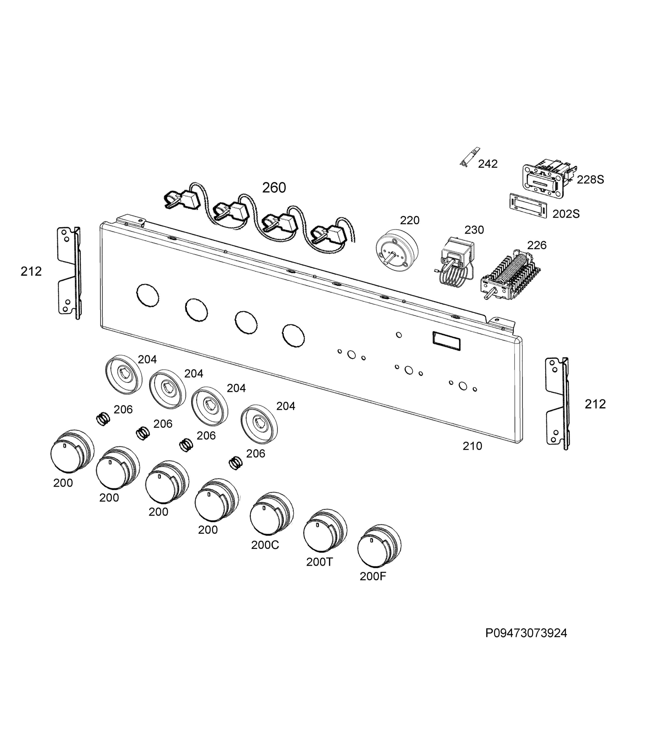 Command panel 037