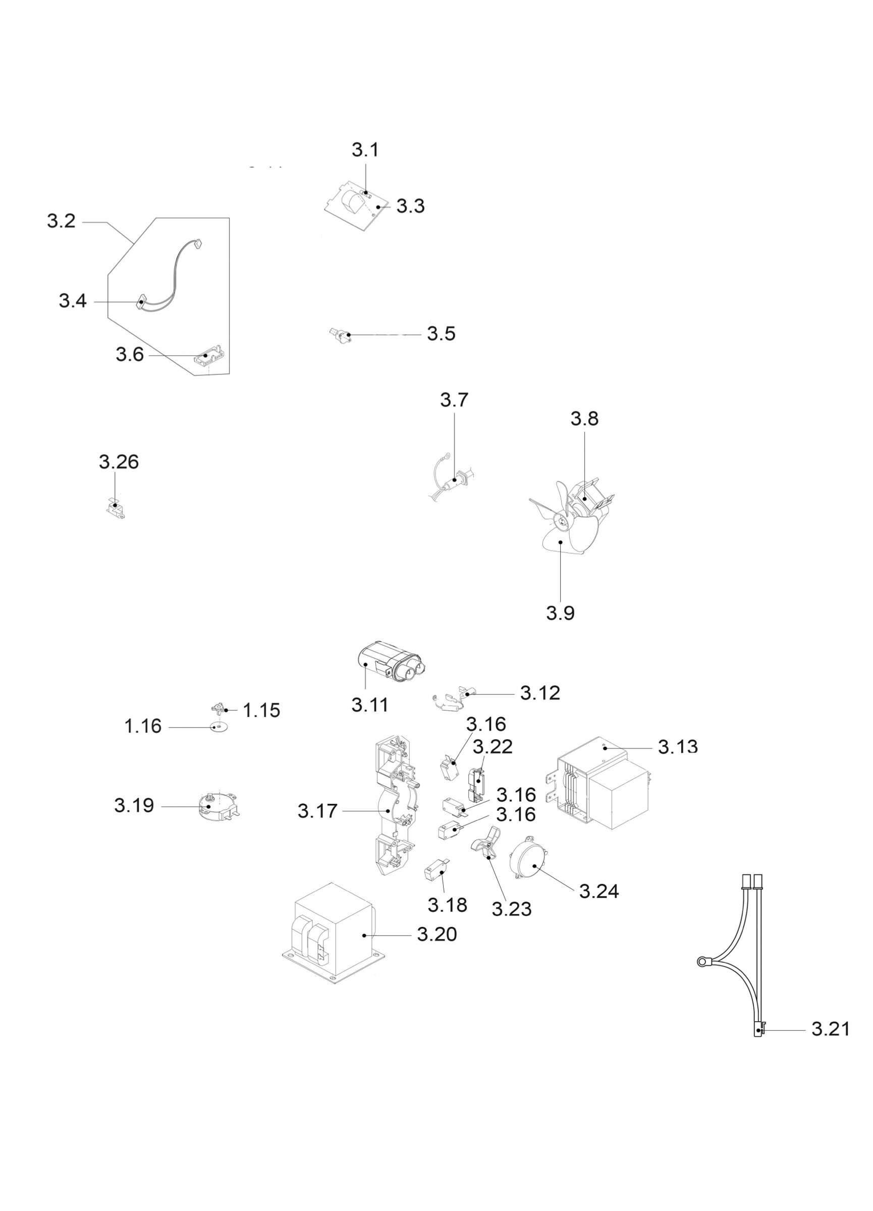 Electrical equipment 268