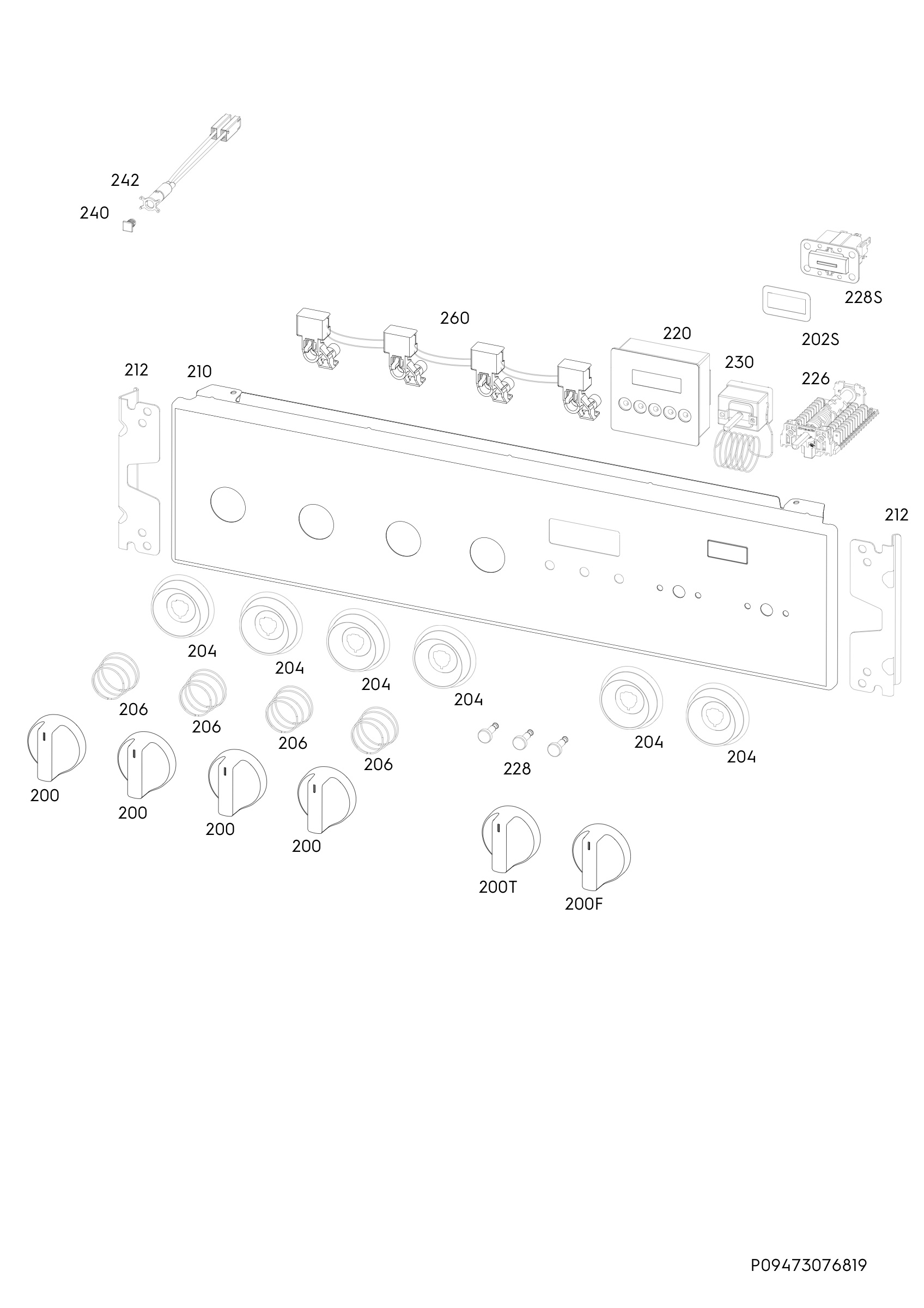 Command panel 037