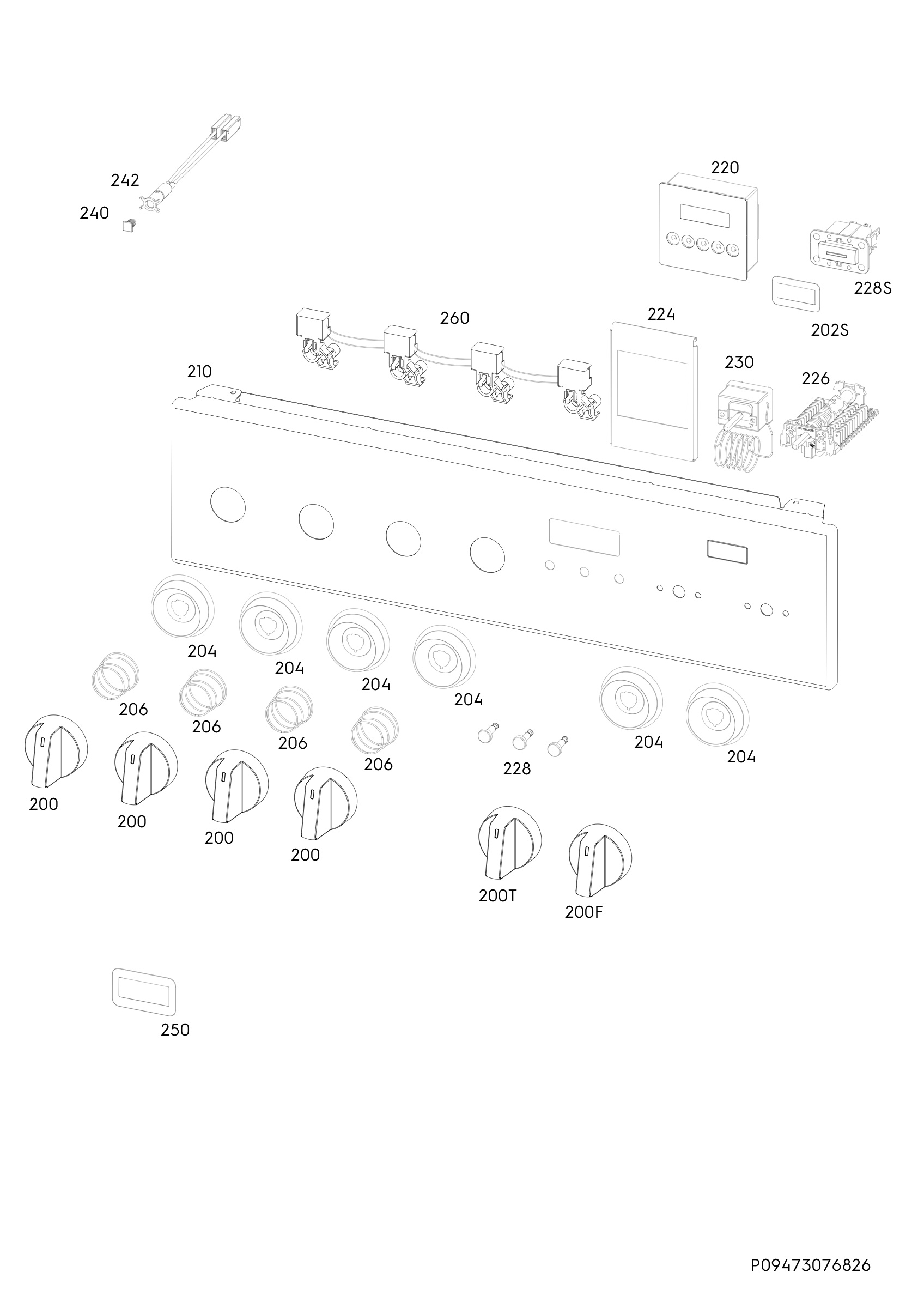 Command panel 037