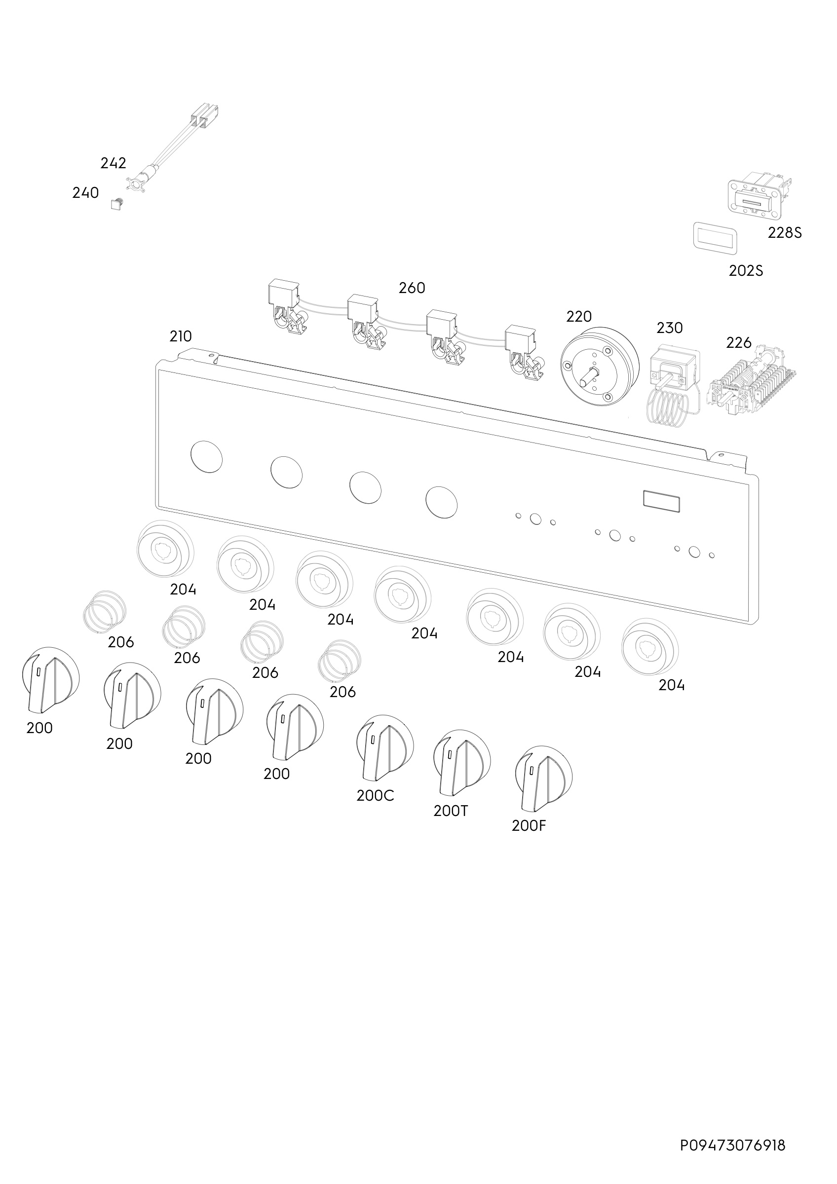 Command panel 037