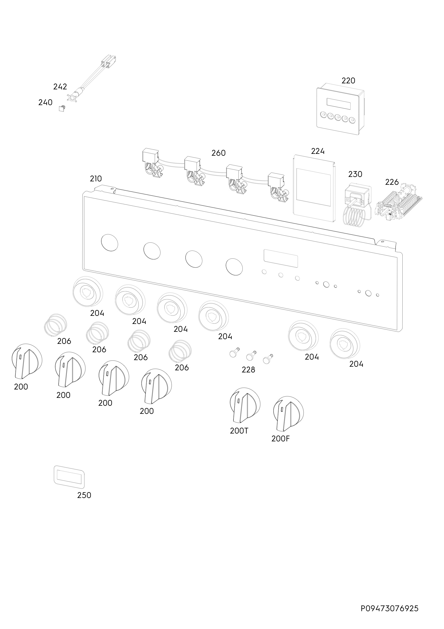 Command panel 037