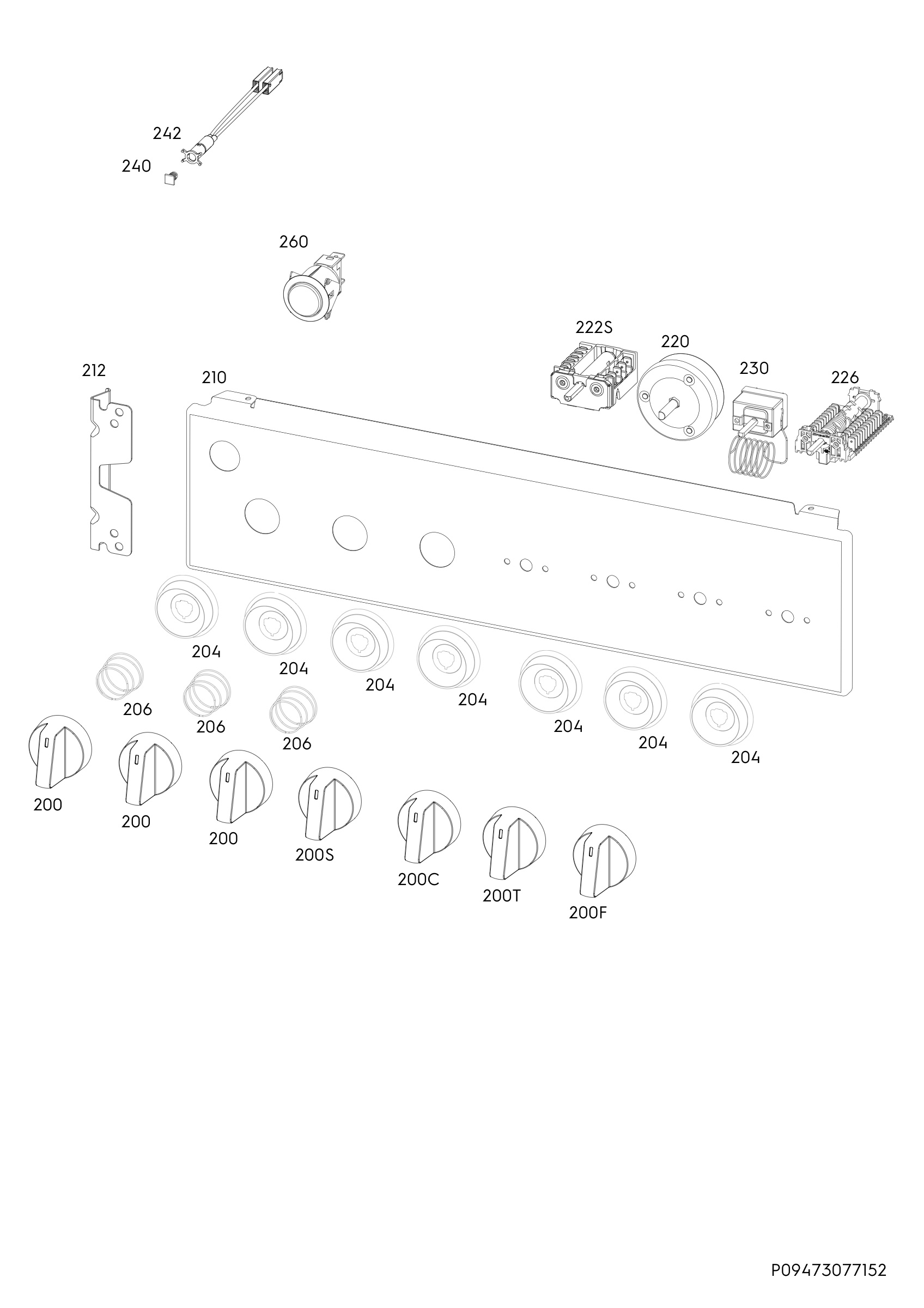 Command panel 037