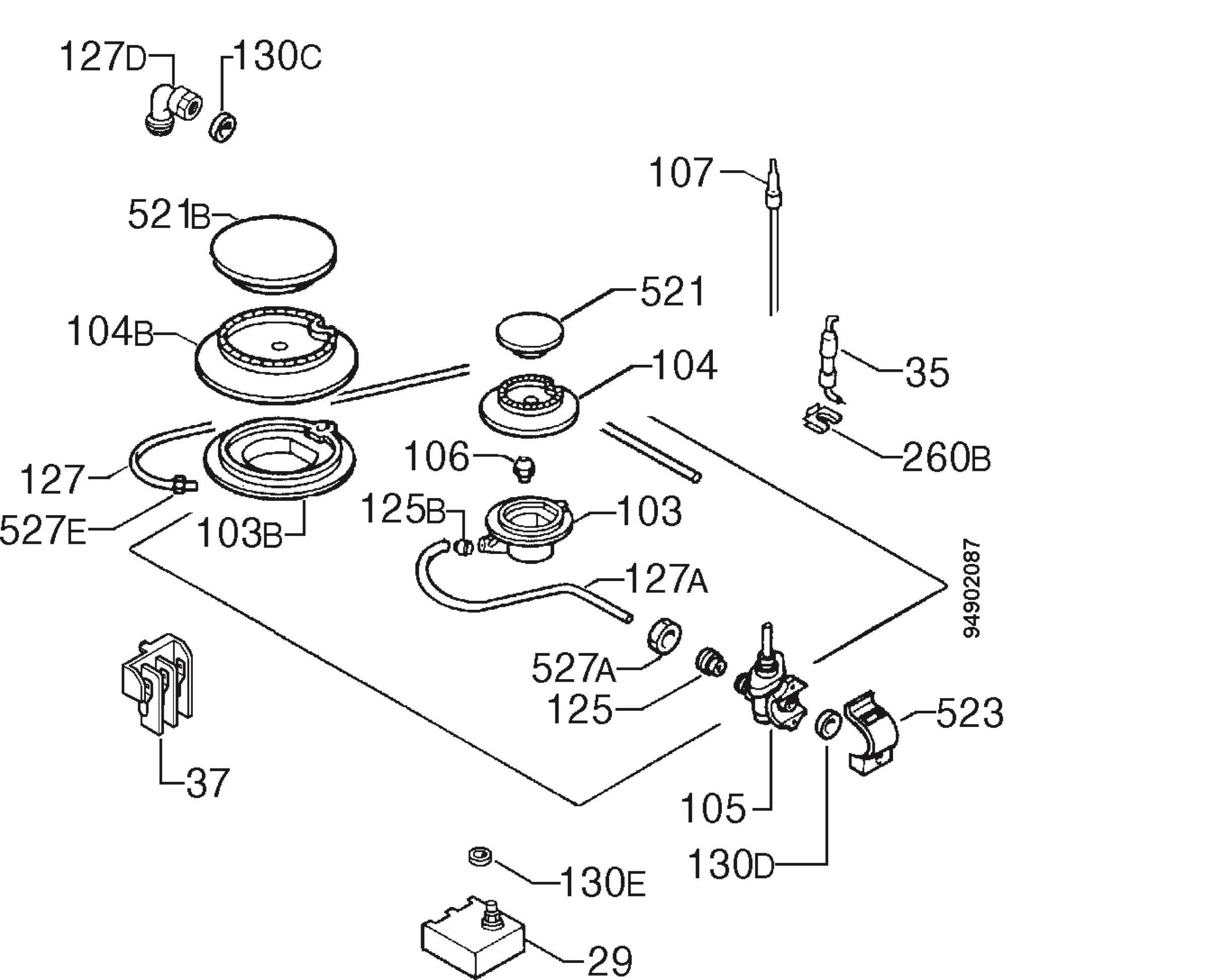 Functional parts 267