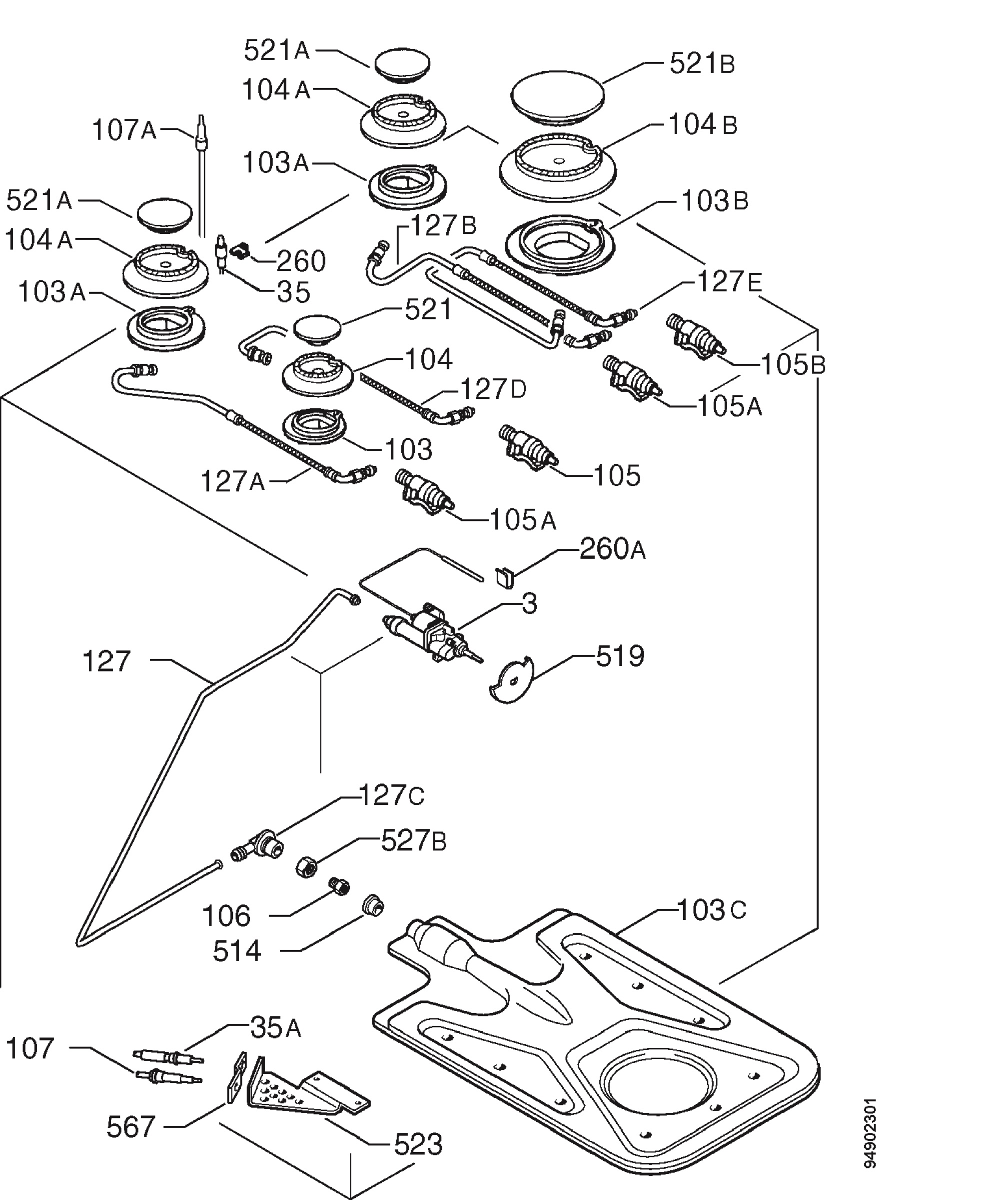 Functional parts 267