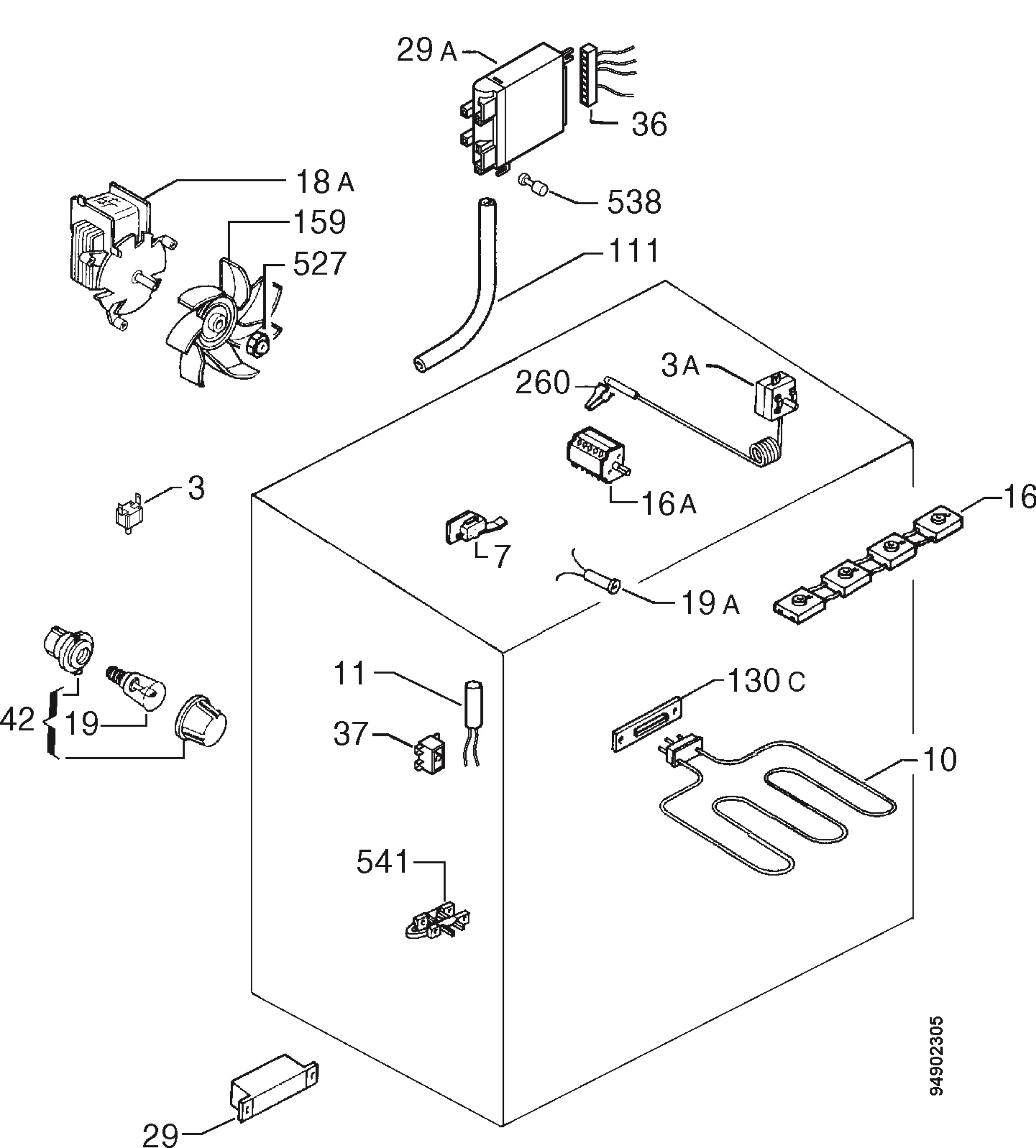 Electrical equipment 268