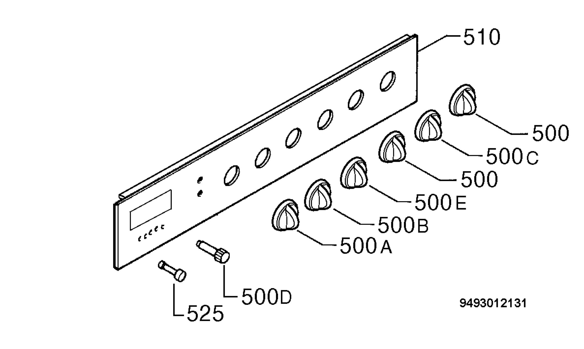 Command panel 037